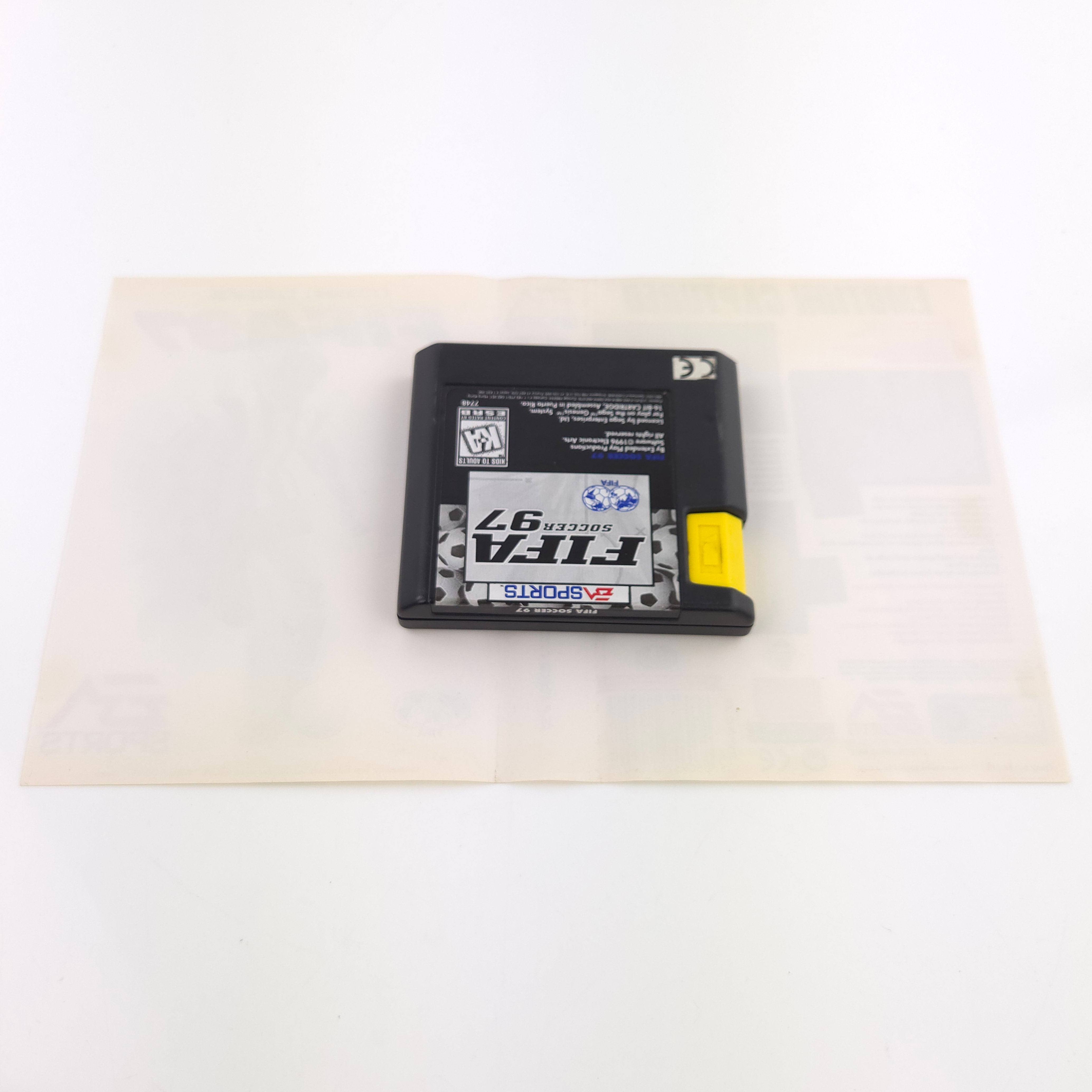 Sega Mega Drive Spiel – FIFA 97 Modul Anleitung OVP PAL
