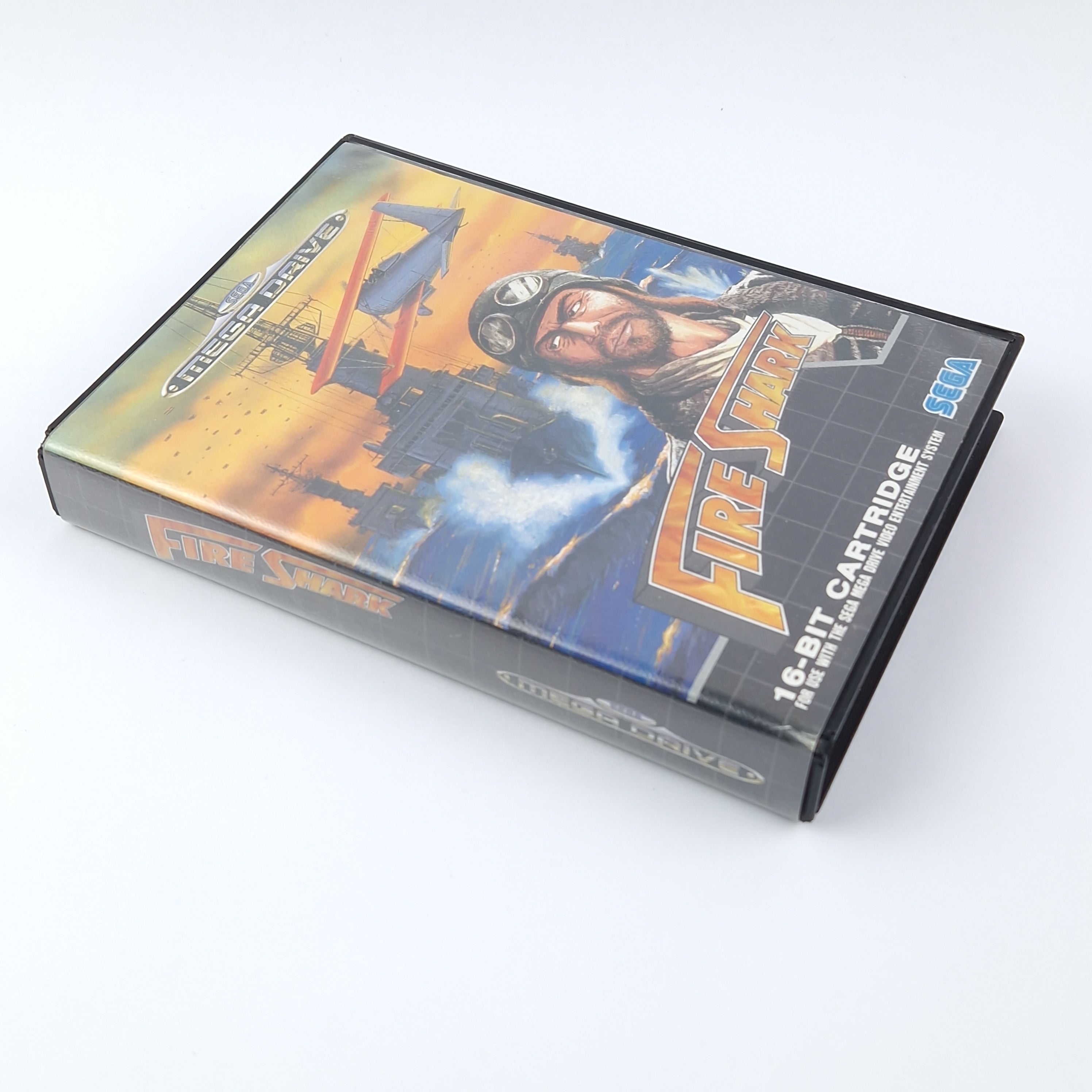 Sega Mega Drive Spiel – Fire Shark OVP Anleitung PAL