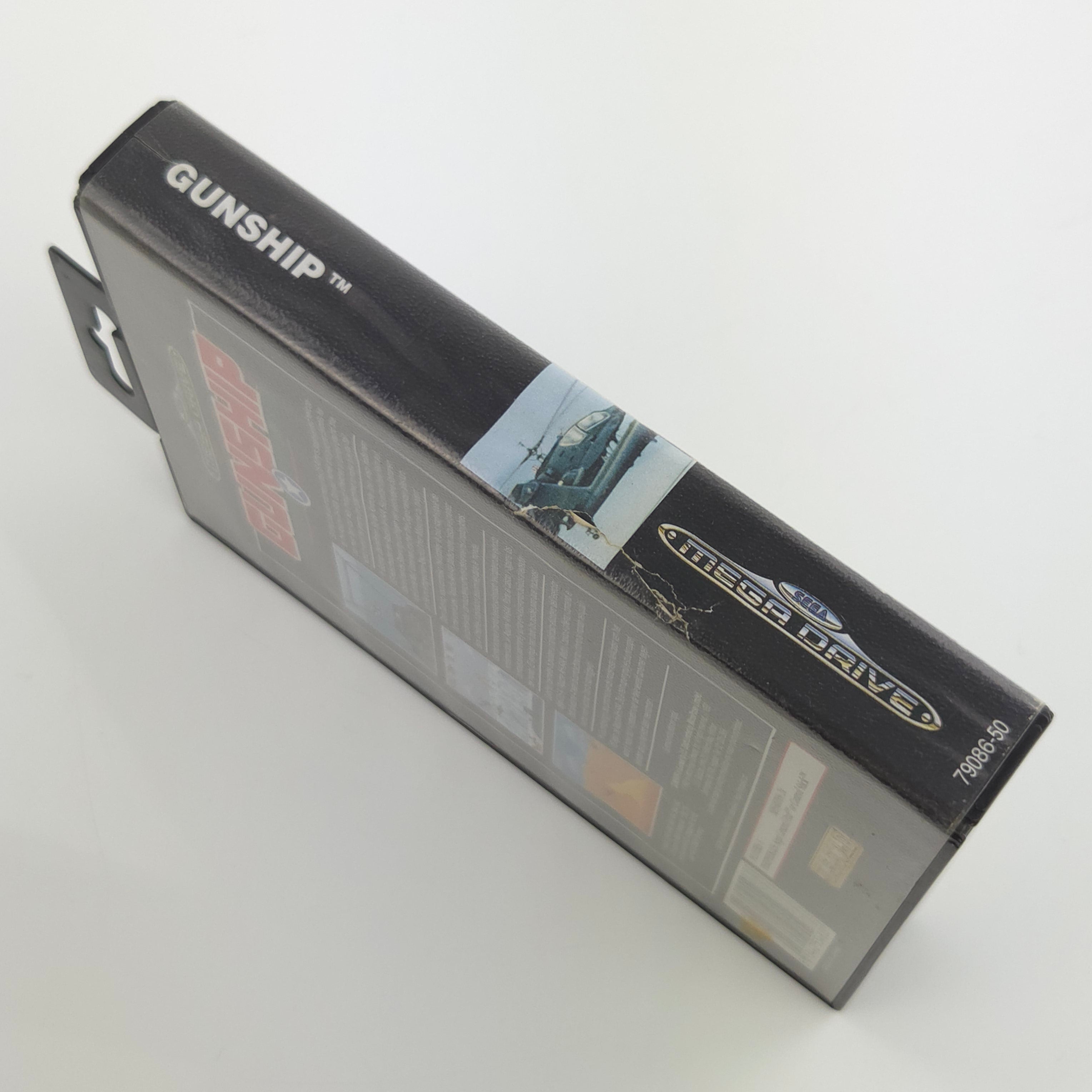 Sega Mega Drive Spiel – Gunship (Modul & OVP PAL)