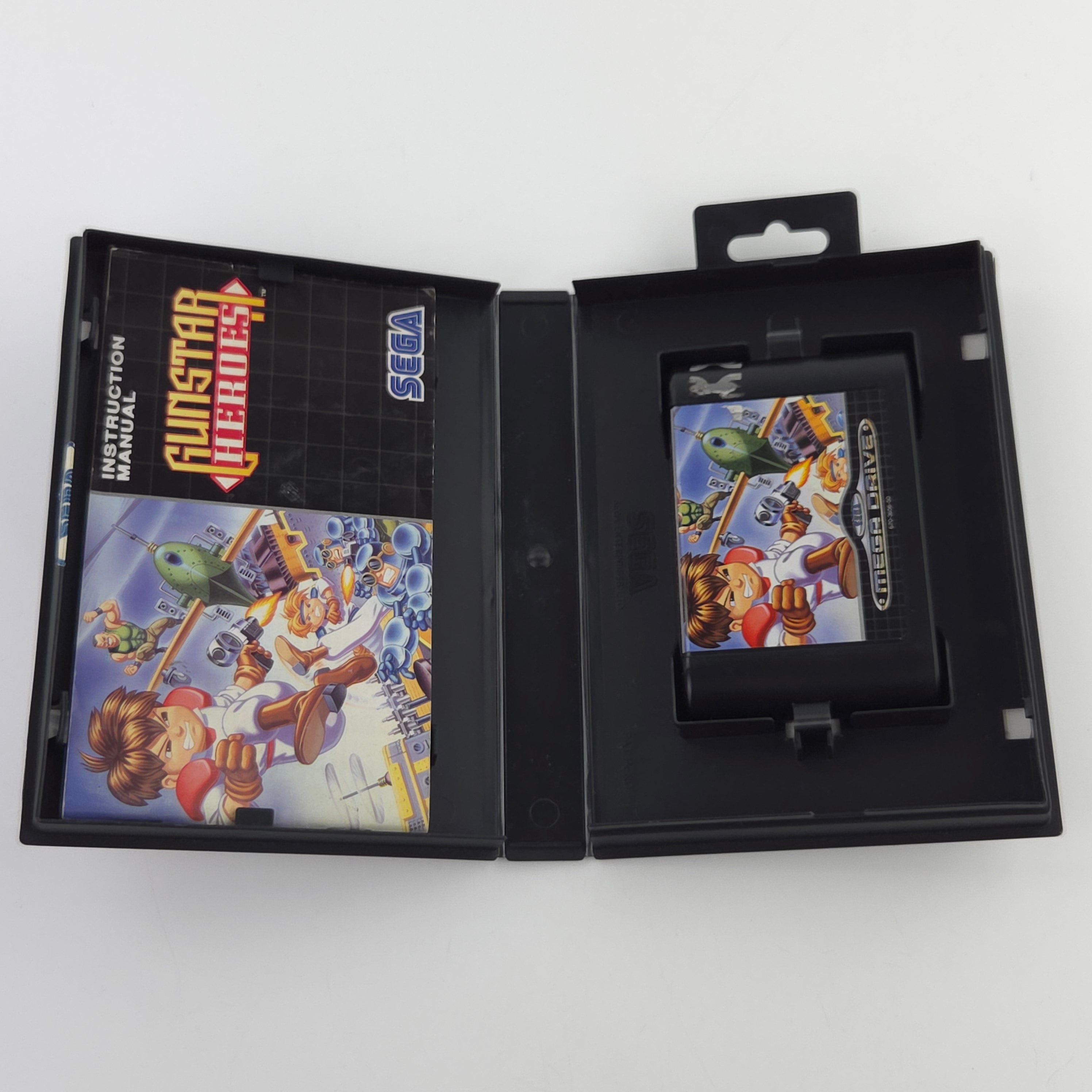 Mega Drive Spiel Gunstar Heroes MD OVP CIB PAL EUR