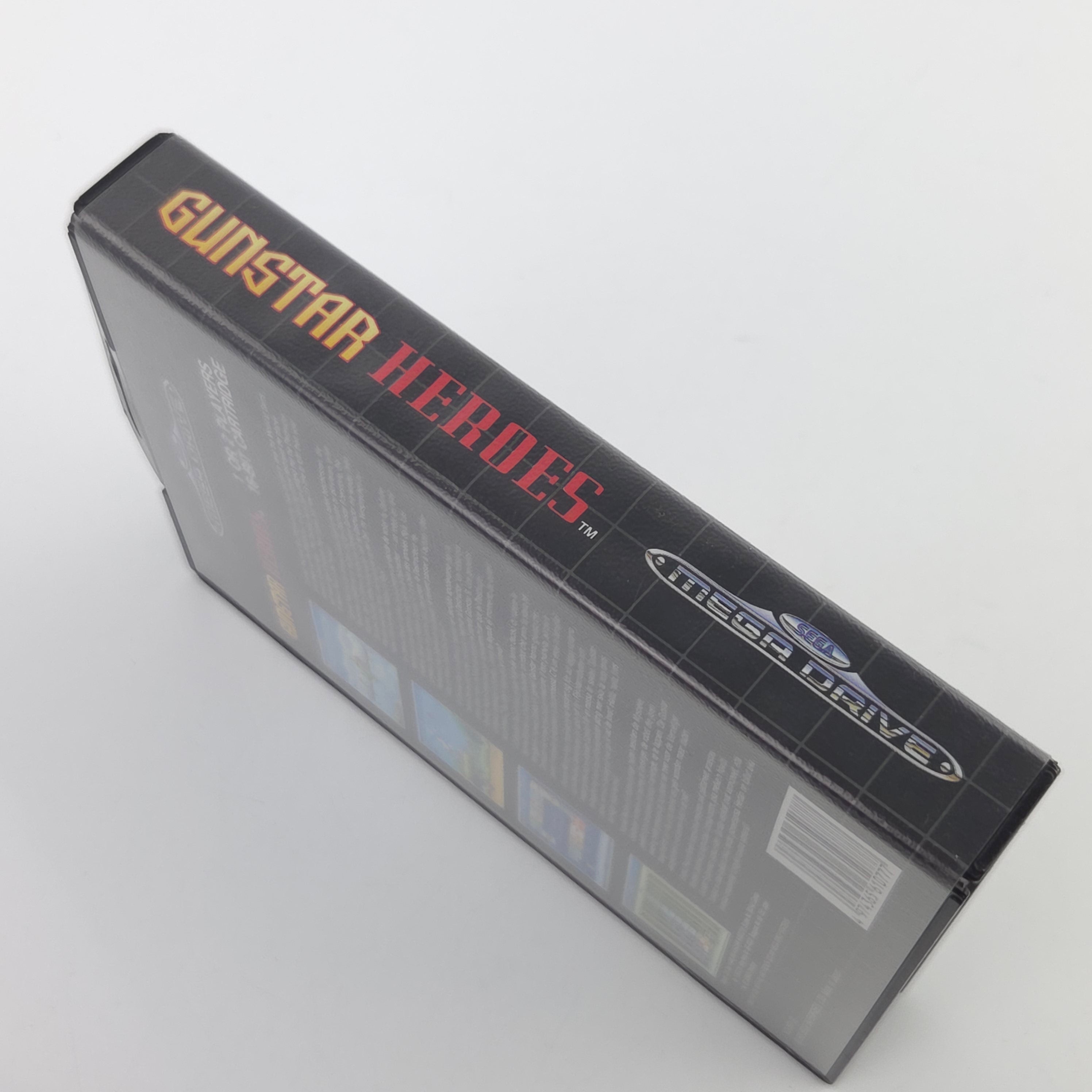 Mega Drive Spiel Gunstar Heroes MD OVP CIB PAL EUR