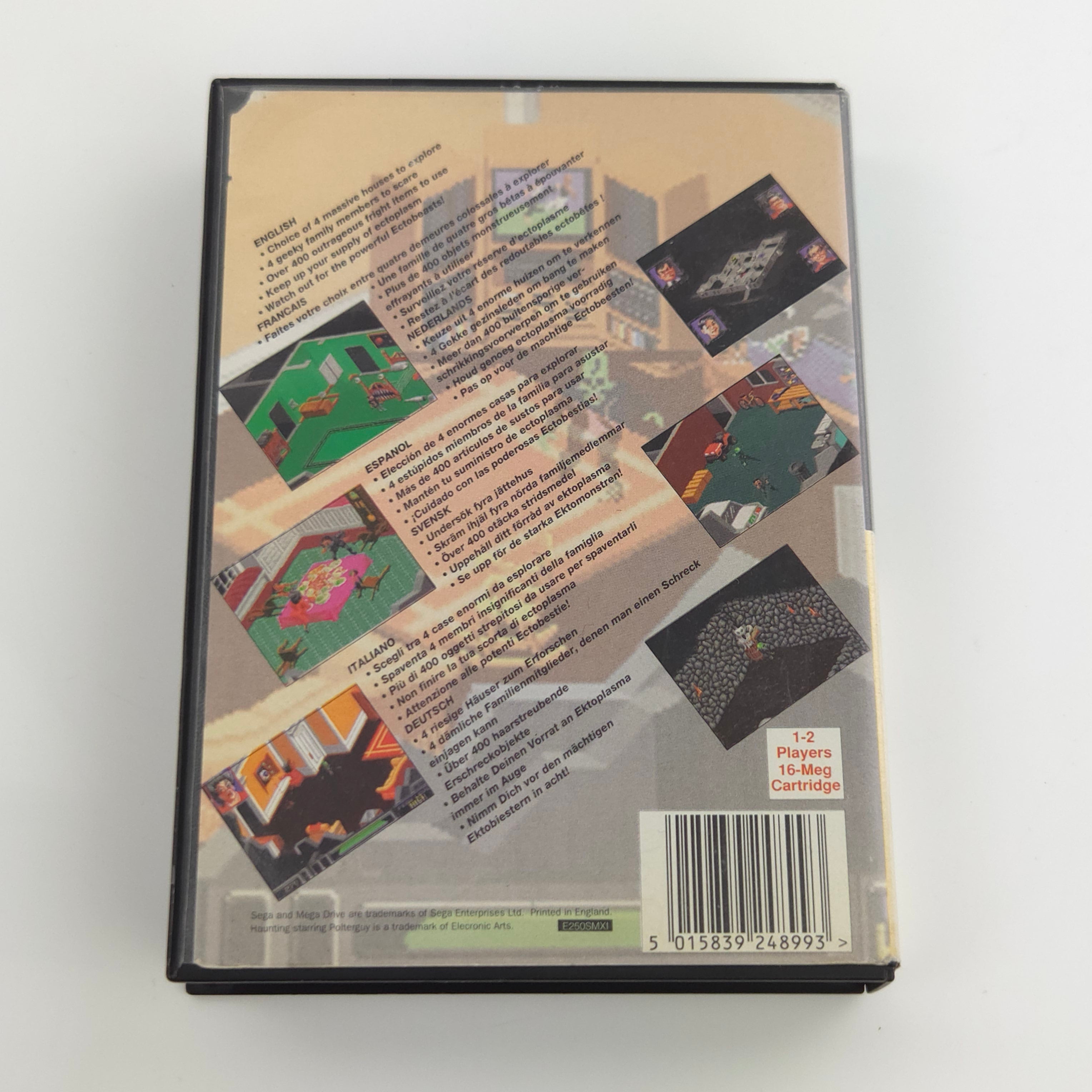 Sega Mega Drive Spiel – Haunting Starring Polterguy OVP