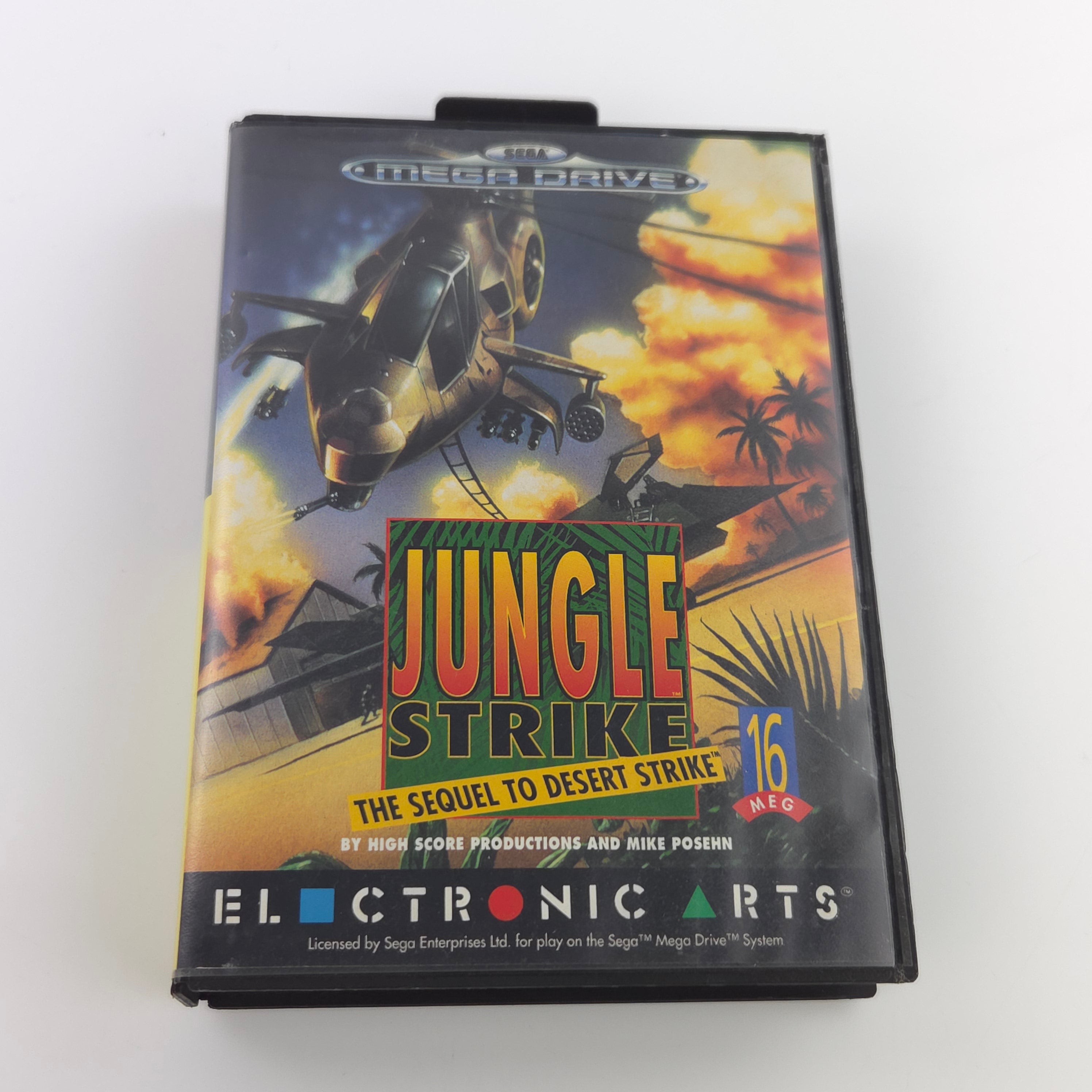 Sega Mega Drive Spiel – Jungle Strike The Sequel OVP PAL