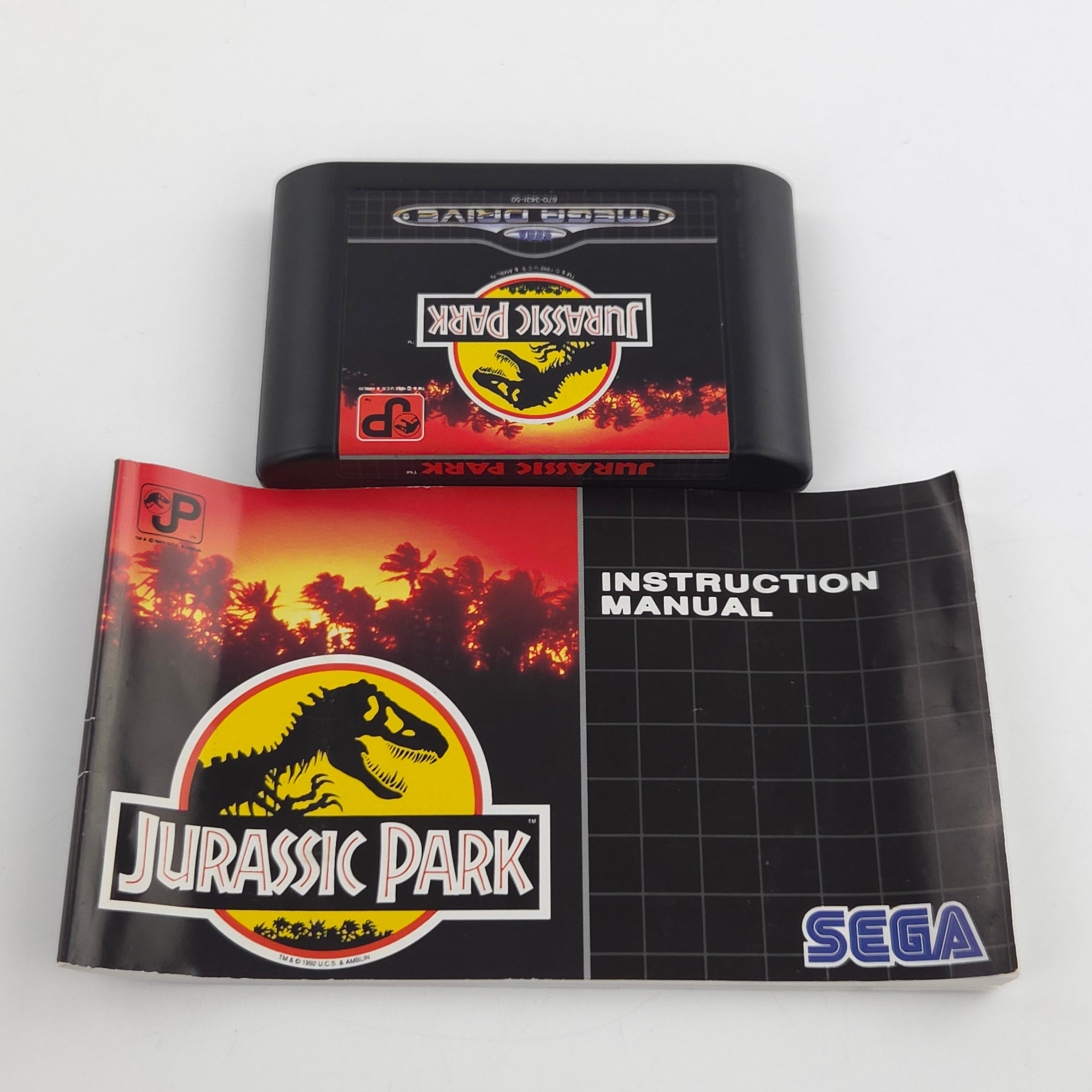 Sega Mega Drive Spiel Jurassic Park MD OVP CIB PAL EUR