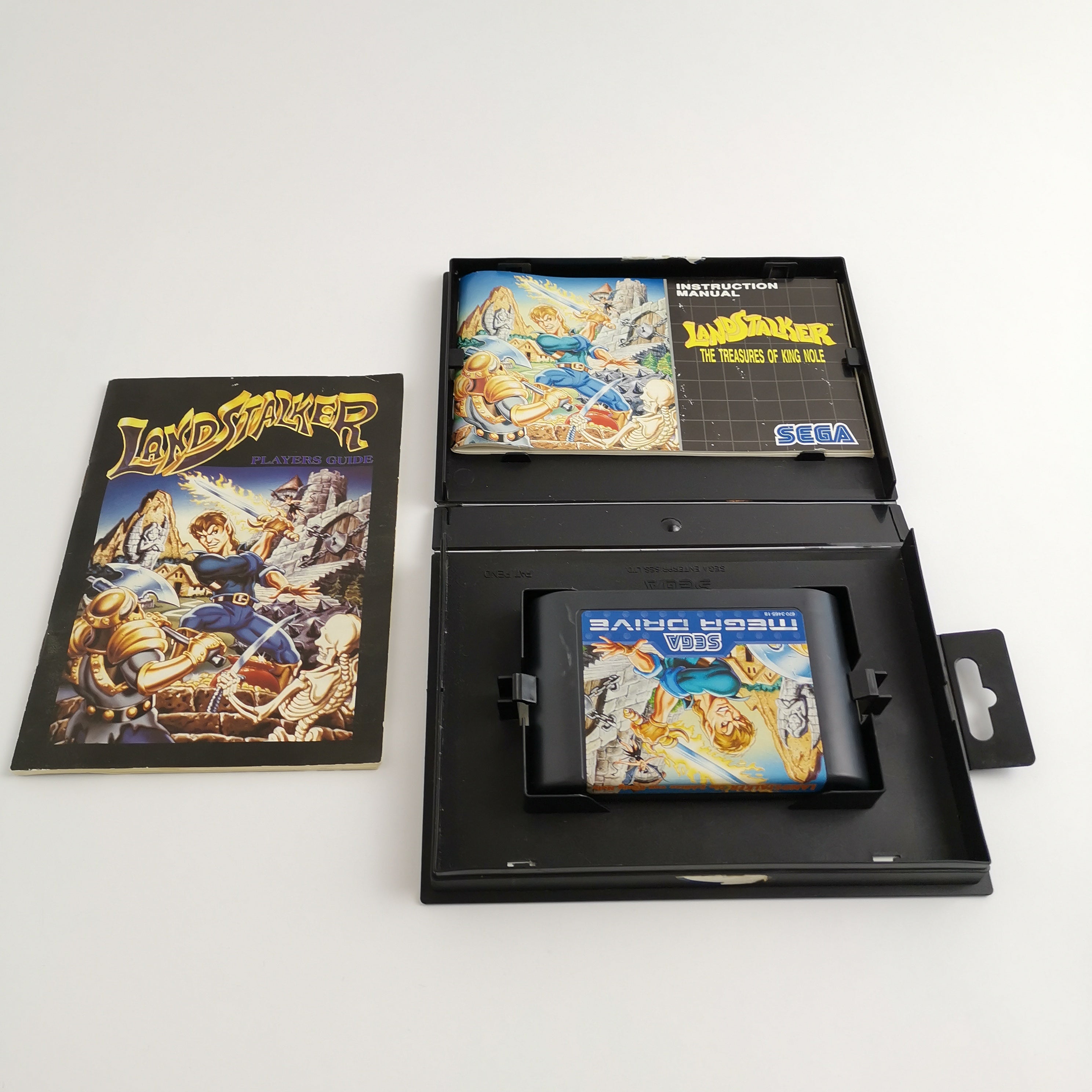 Sega Mega Drive Spiel – Landstalker + Guide (PAL OVP)