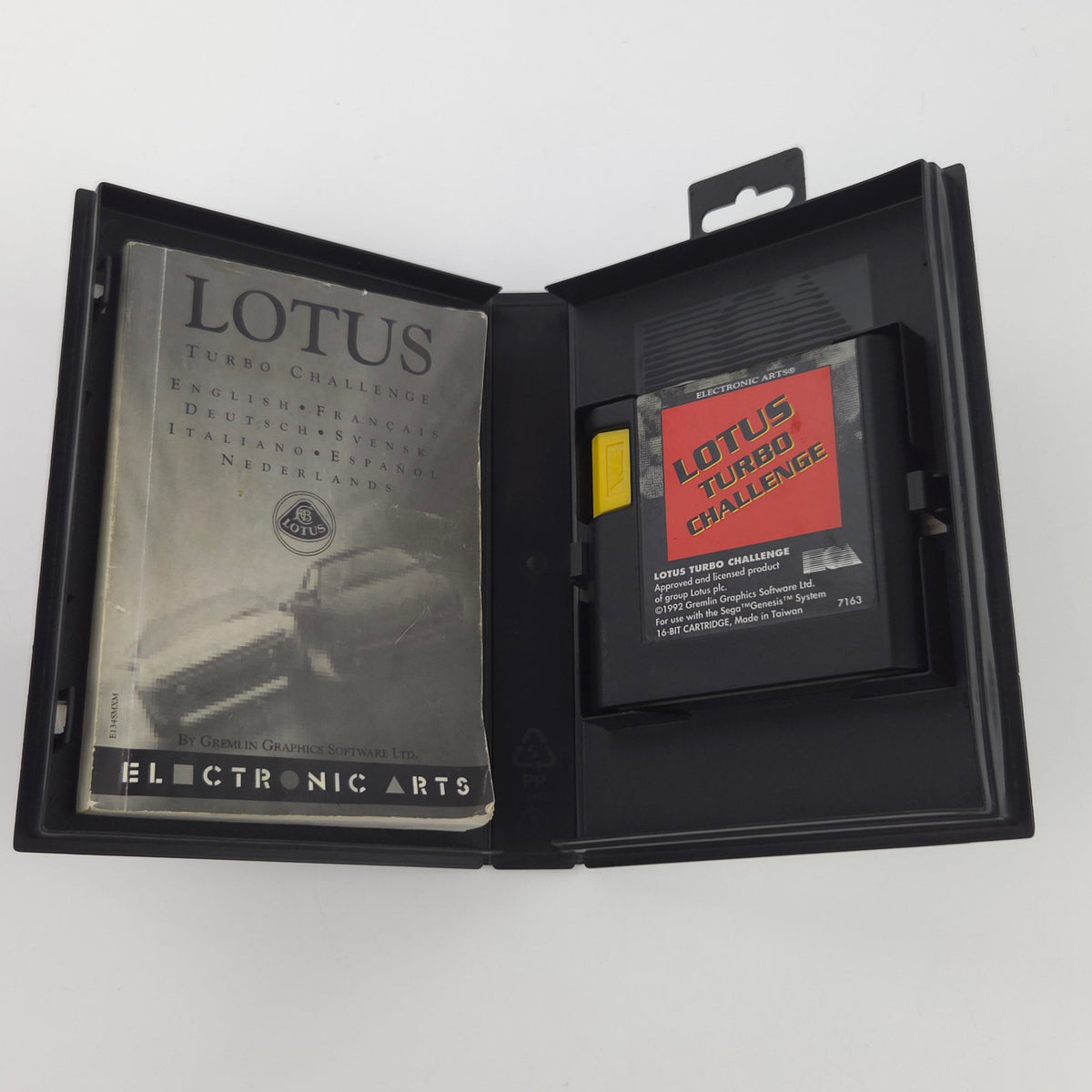 Sega Mega Drive Spiel Lotus Turbo Challenge OVP