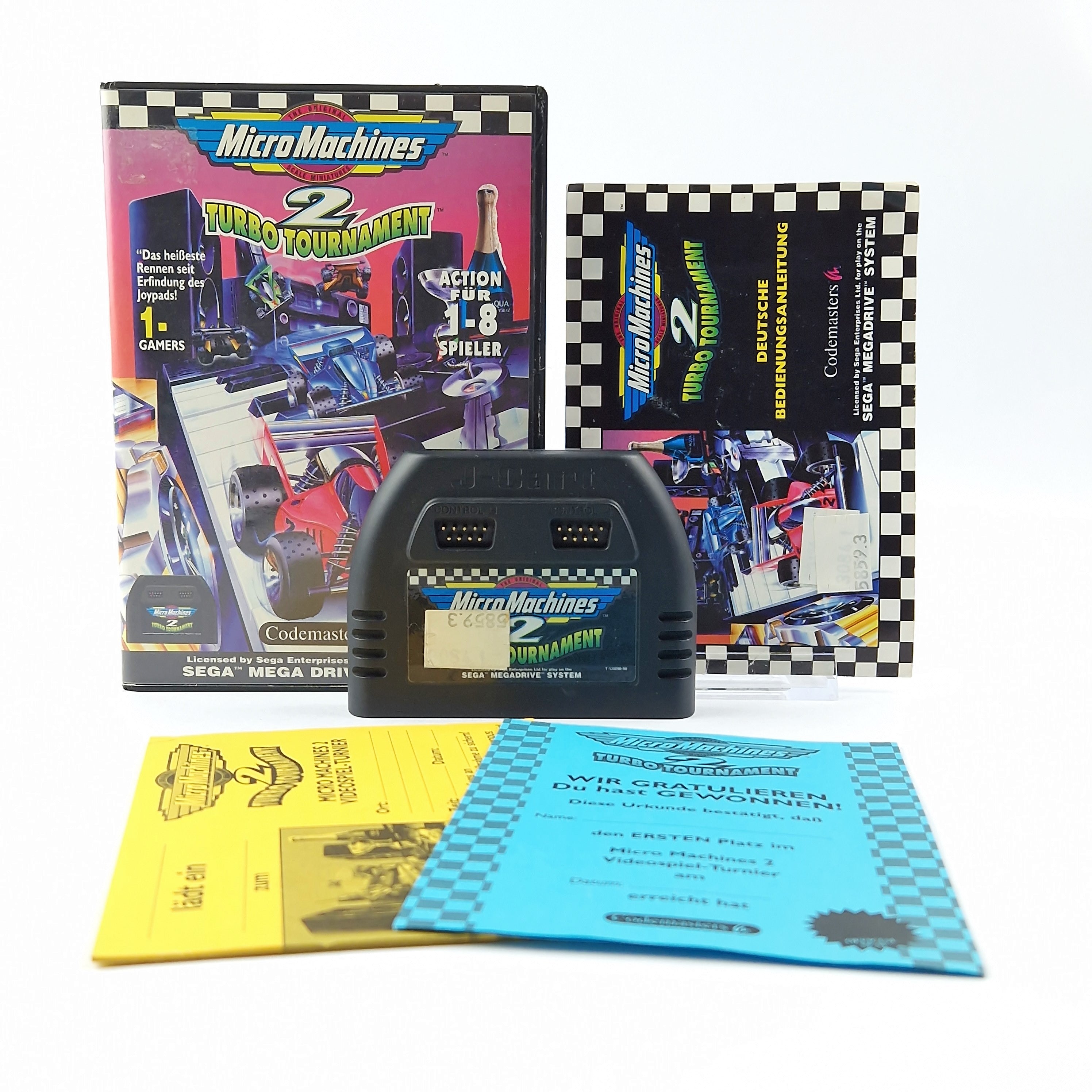 Sega Mega Drive Spiel – Micro Machines 2 Turbo (PAL OVP)