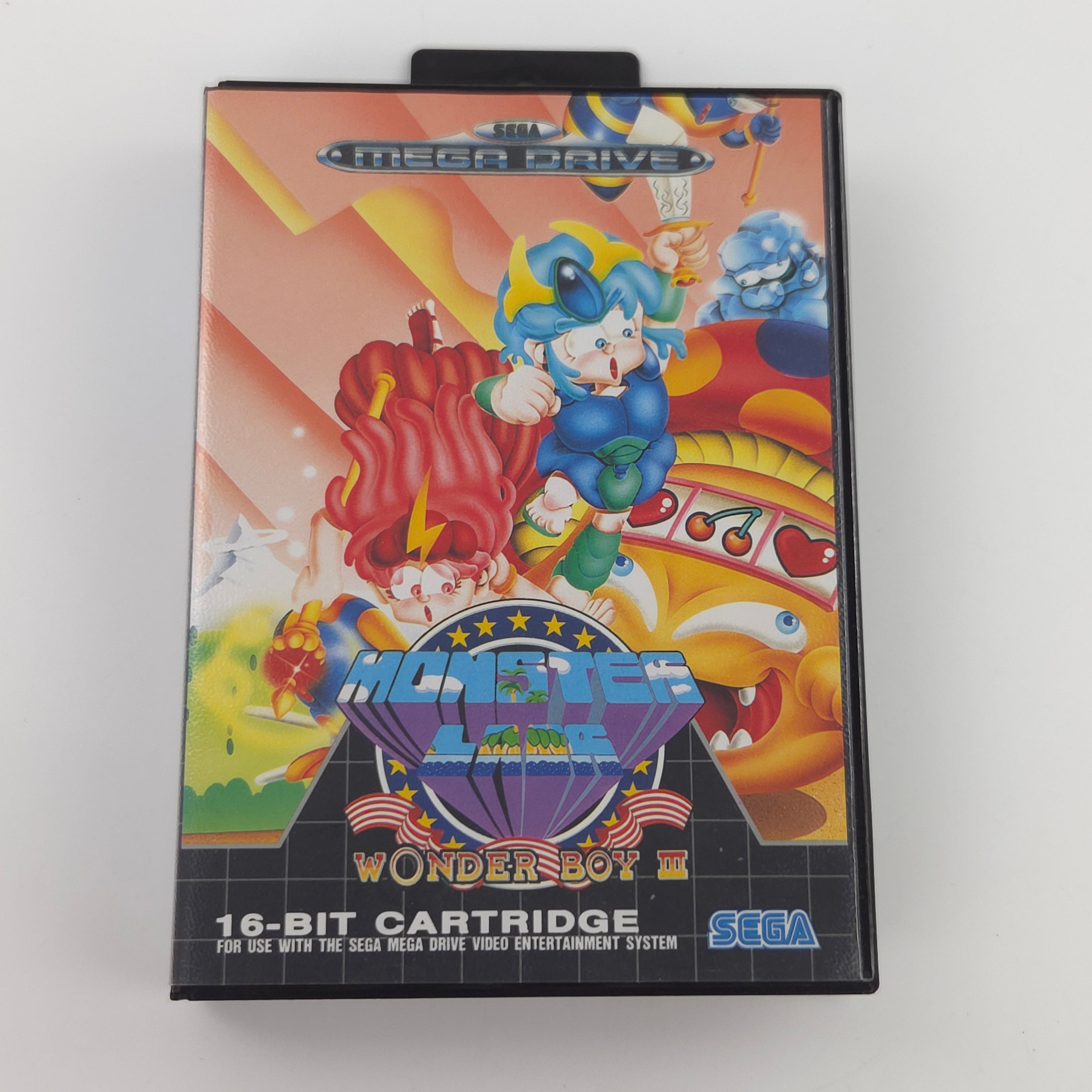 Sega Mega Drive Spiel Wonder Boy III Monster Lair OVP PAL