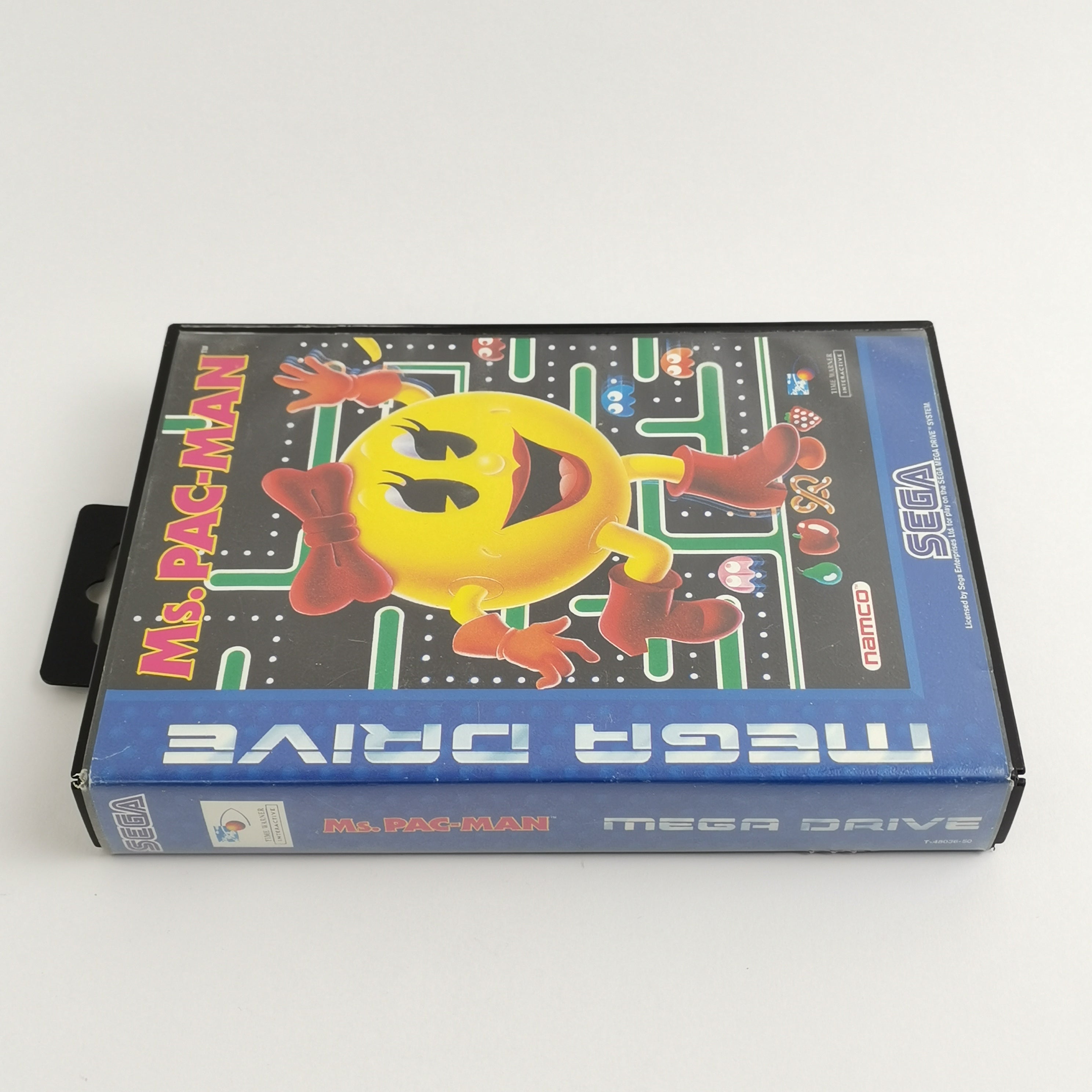 Sega Mega Drive Spiel – MS. Pac-Man OVP Anleitung PAL