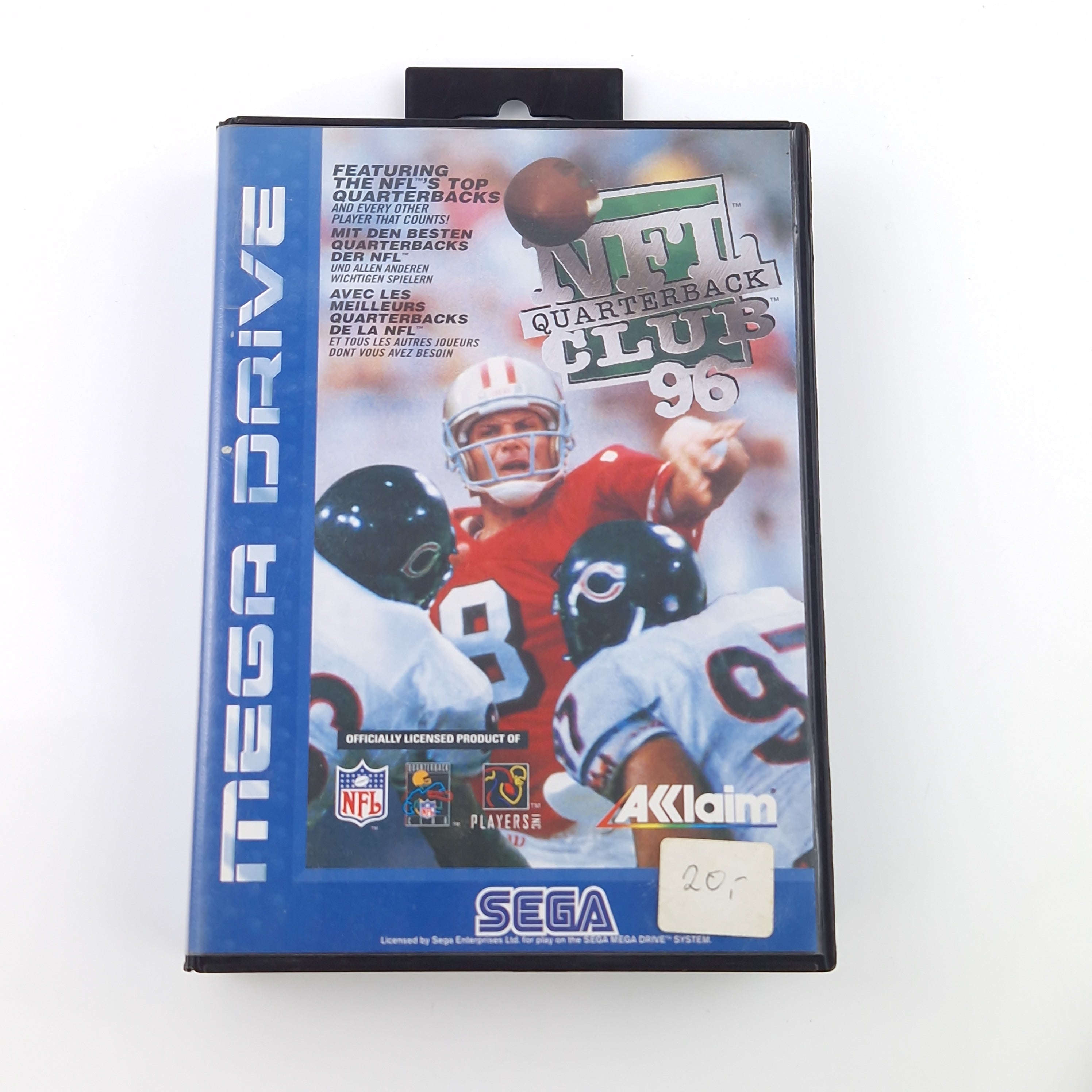 Sega Mega Drive Spiel – NFL Quarterback Club 96 MD OVP PAL