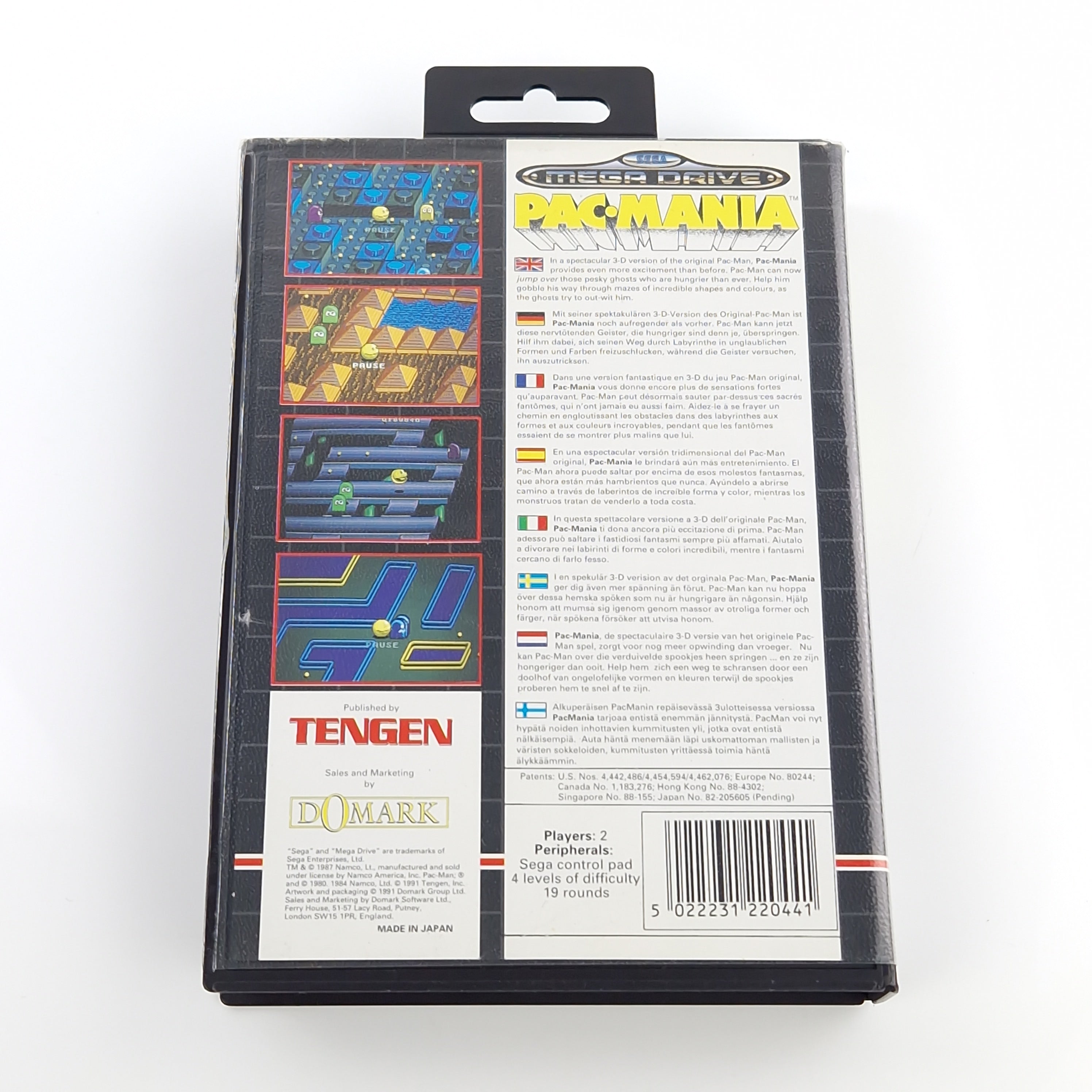 Sega Mega Drive Spiel – PAC-Mania MD OVP PAL