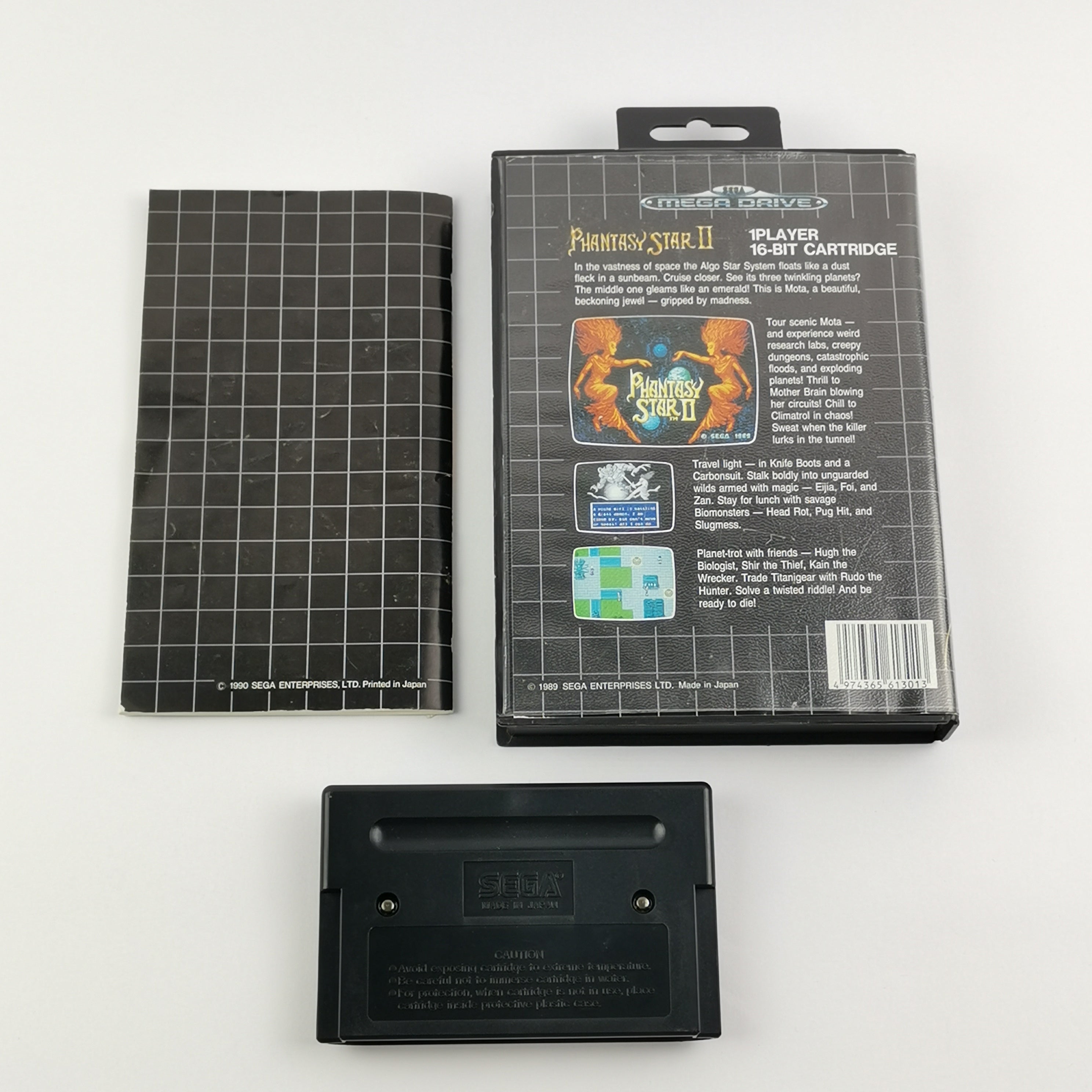 Sega Mega Drive Spiel – Phantasy Star II 2 OVP PAL