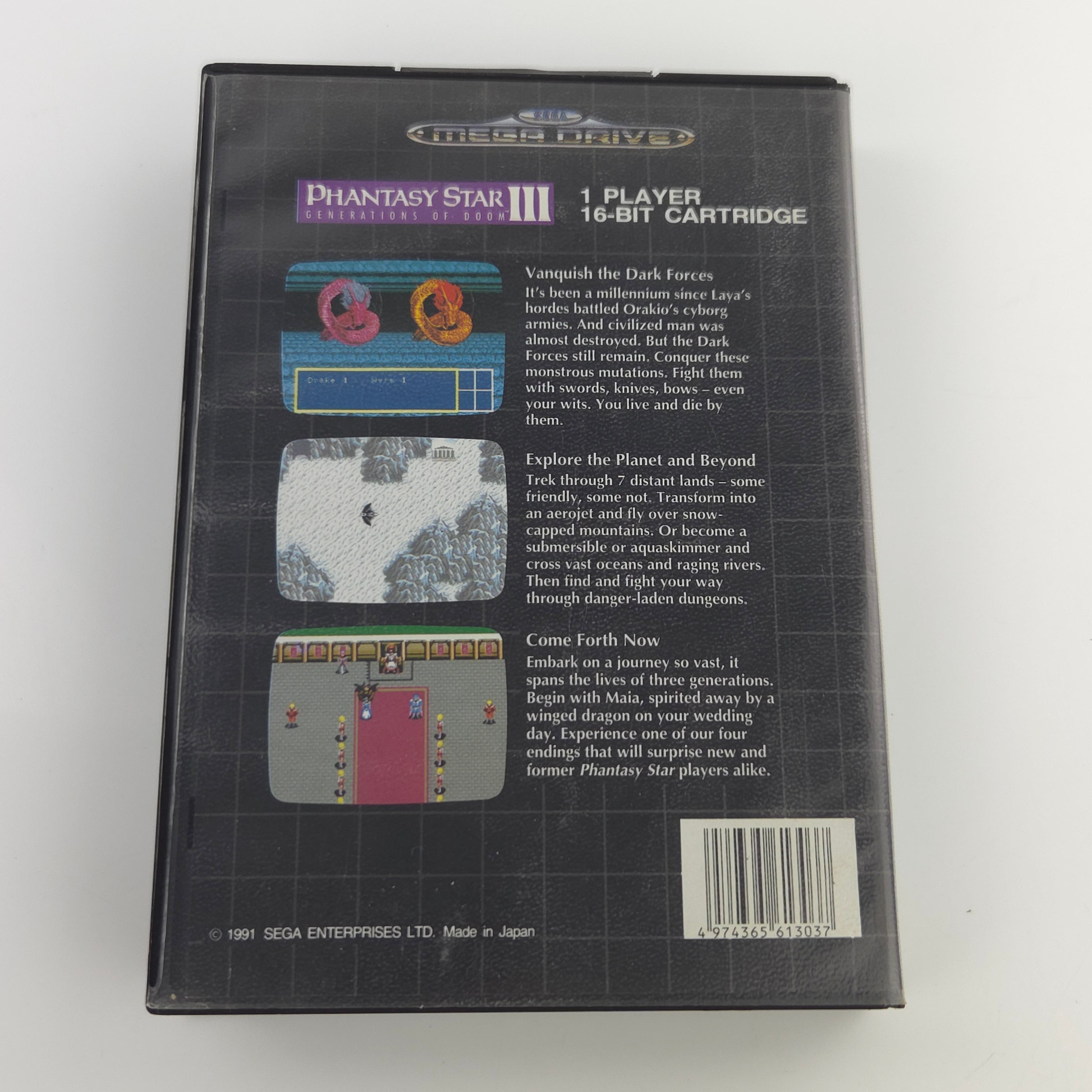Sega Mega Drive Spiel – Phantasy Star III (OVP PAL)