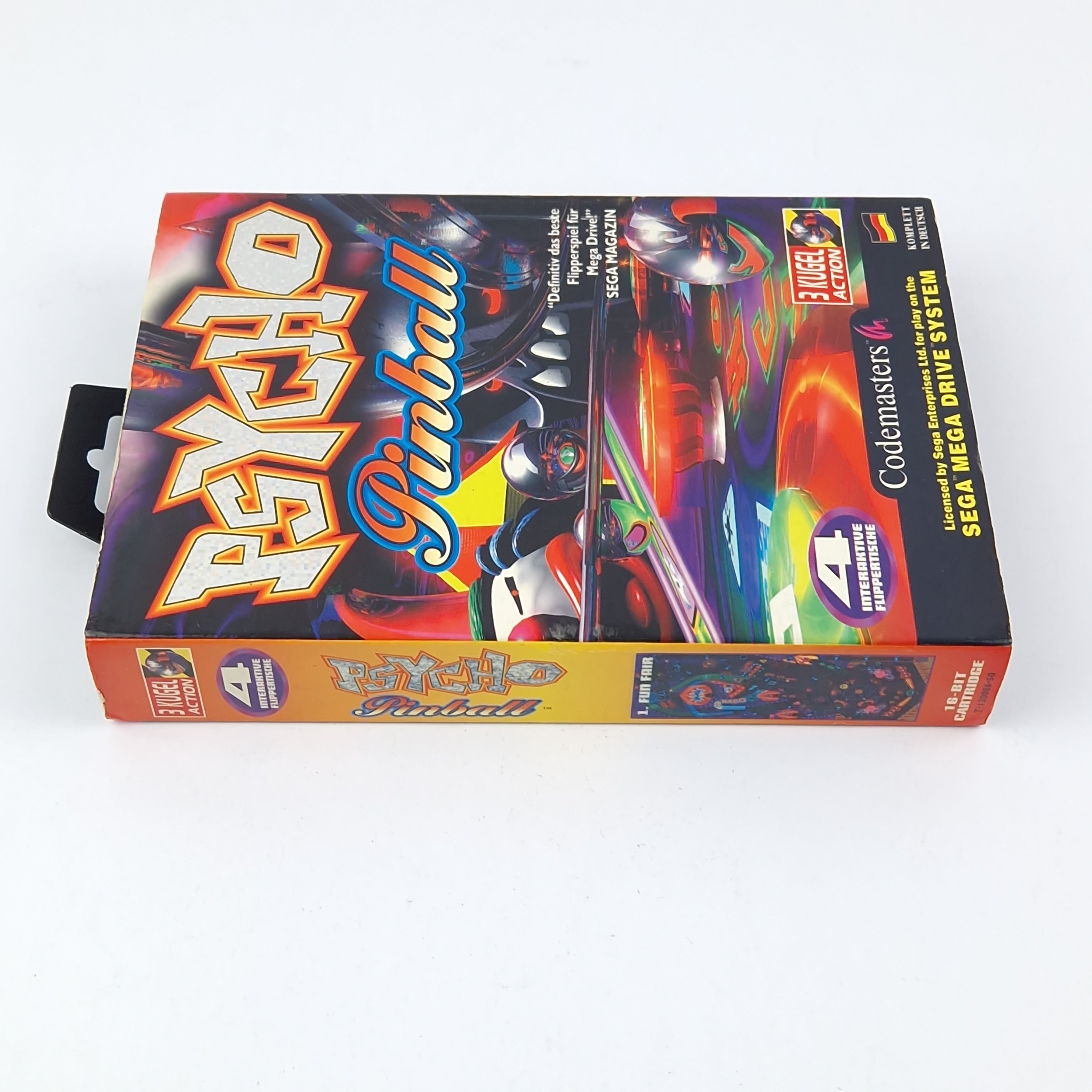 Sega Mega Drive Spiel – Psycho Pinball OVP PAL