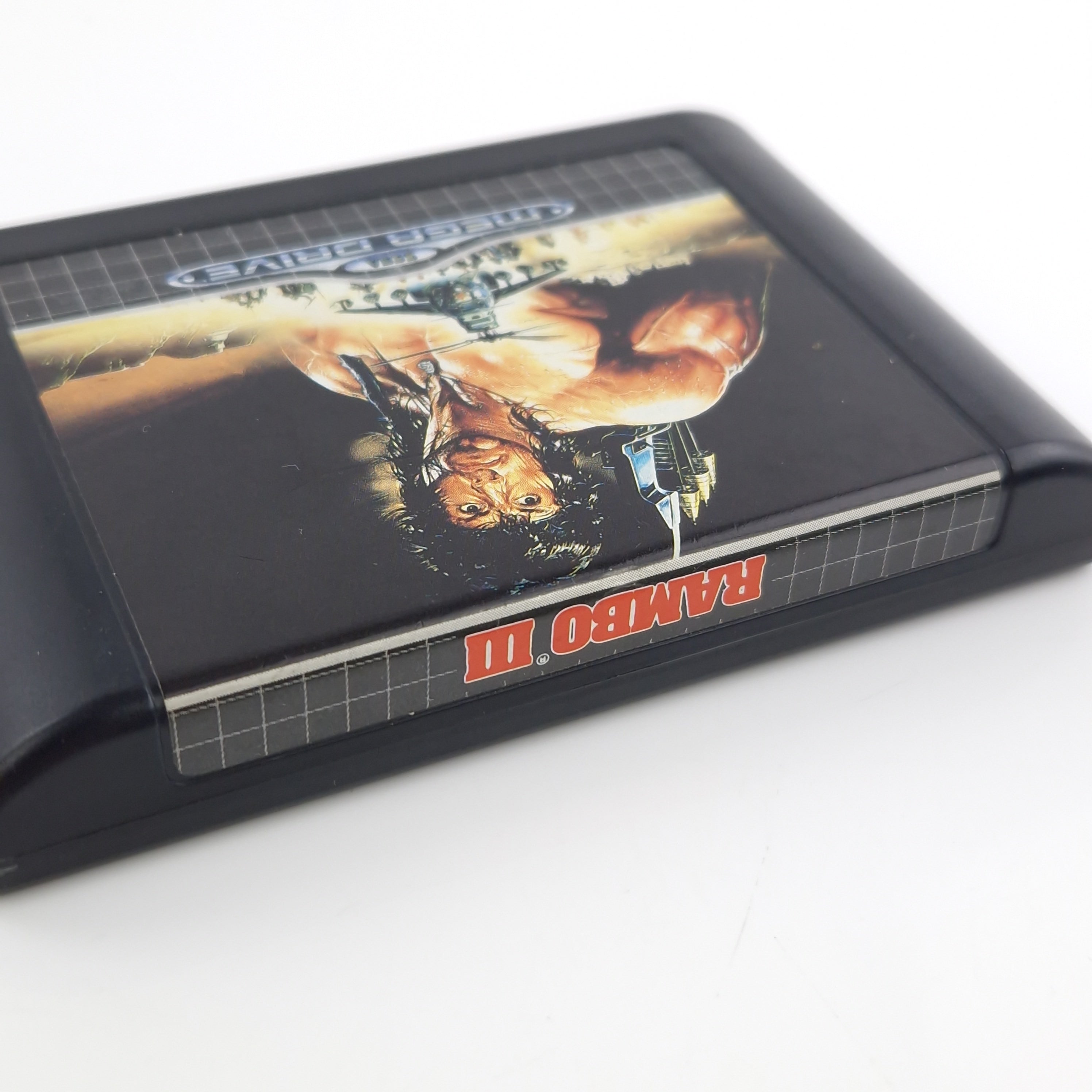 Sega Mega Drive Spiel – Rambo III MD Modul Anleitung OVP PAL