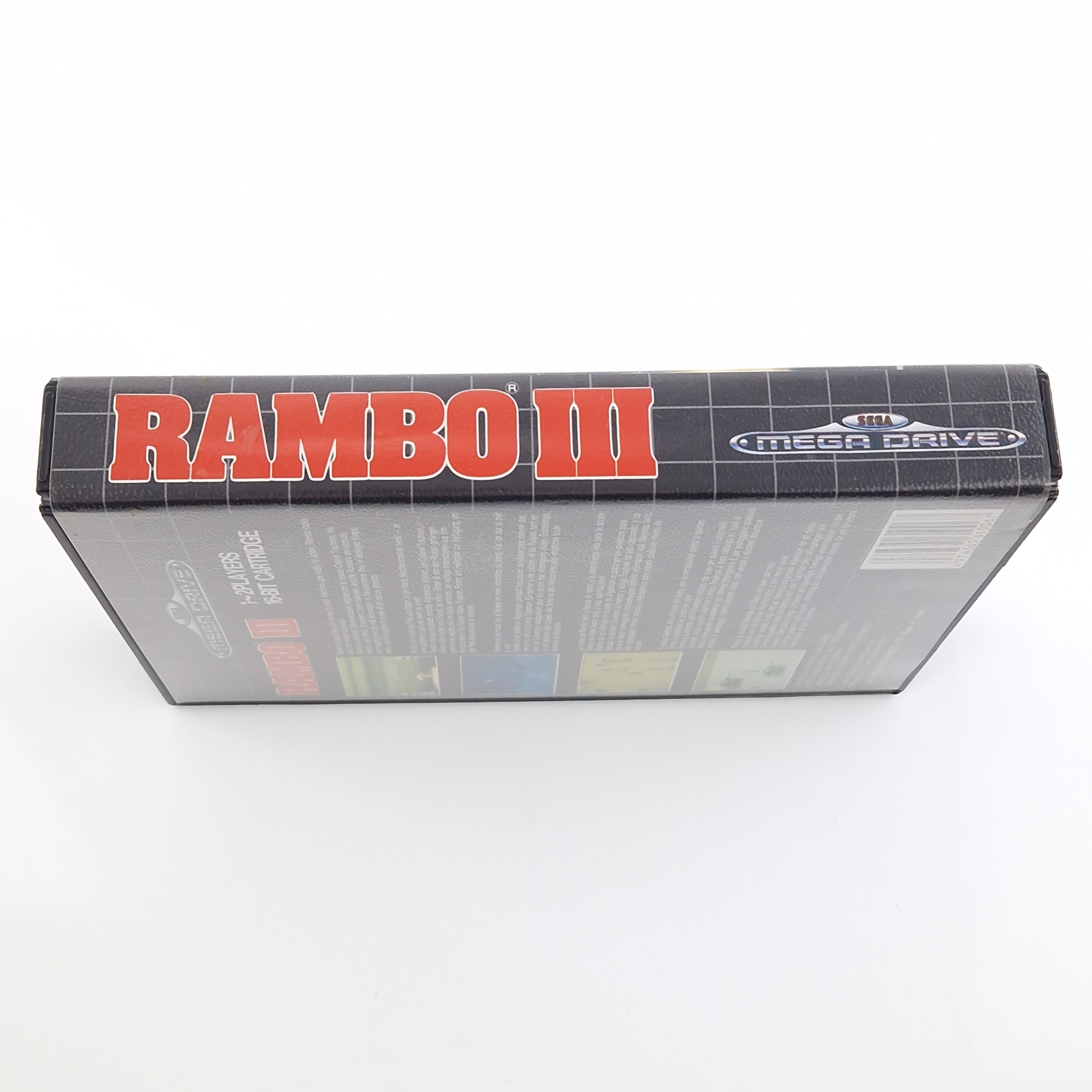 Sega Mega Drive Spiel – Rambo III MD Modul Anleitung OVP PAL