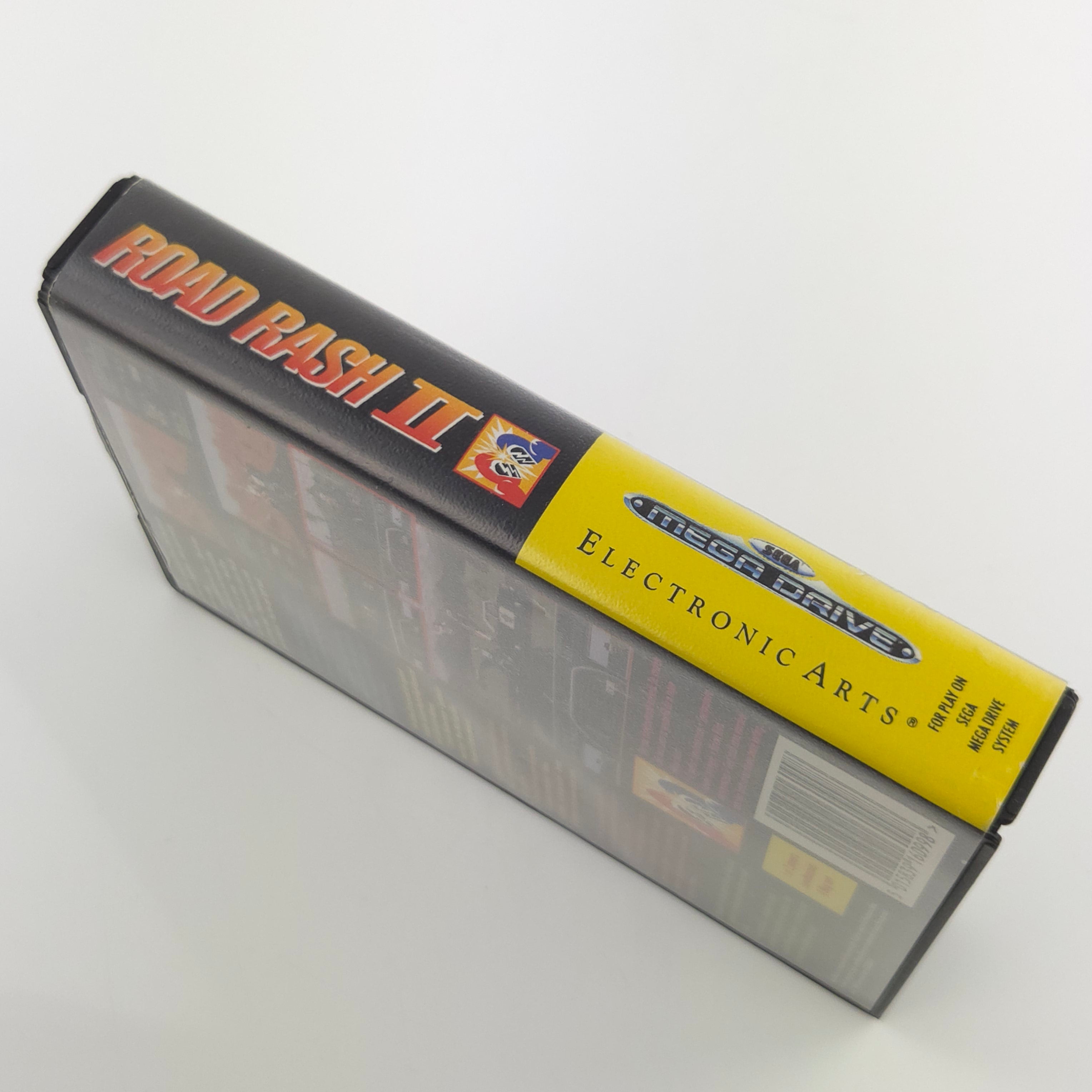 Sega Mega Drive Spiel – Road Rash II Modul Anleitung OVP PAL