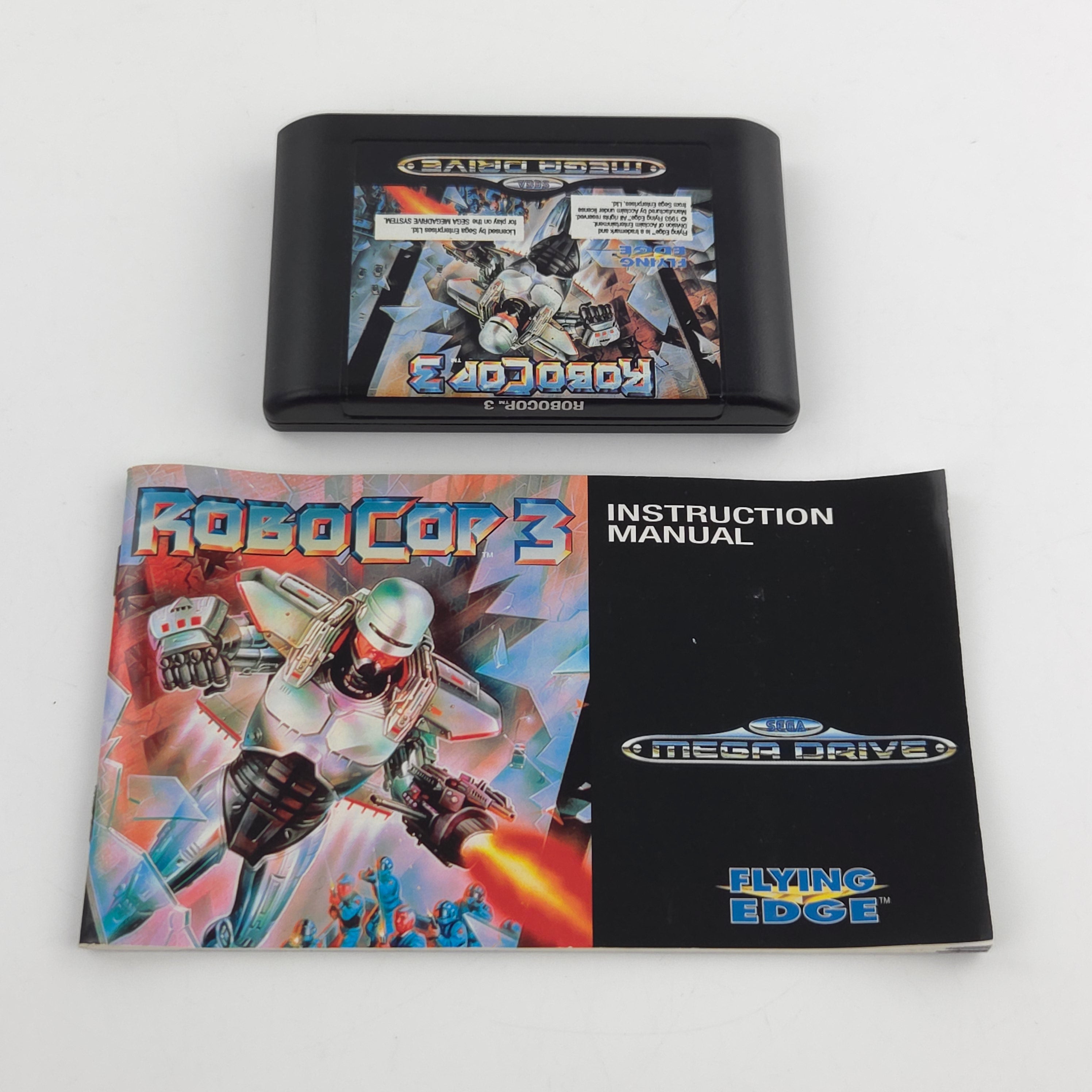 Sega Mega Drive Spiel Robocop 3 MD OVP CIB PAL EUR