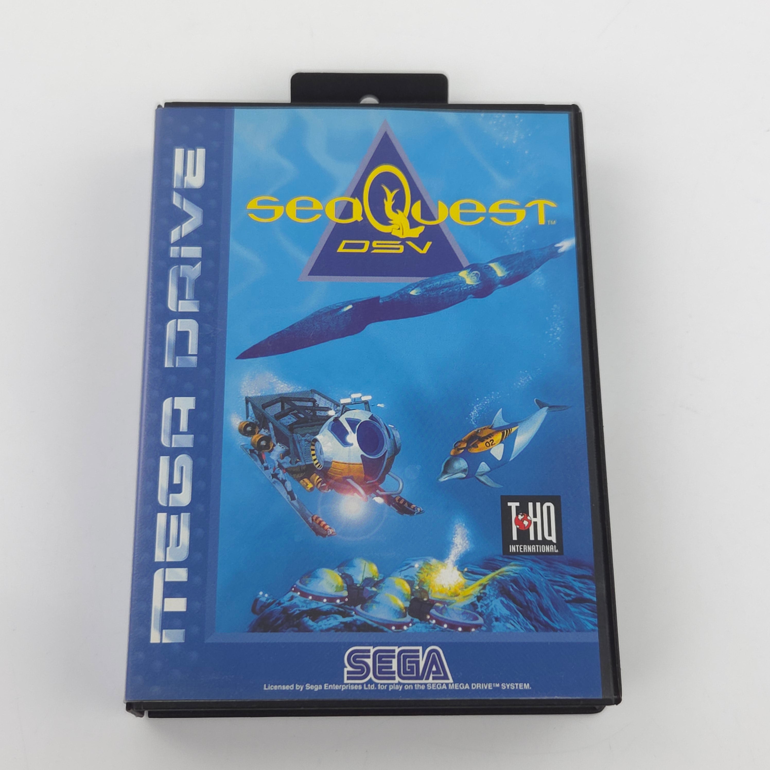 Sega Mega Drive Spiel Sea Quest DSV MD OVP CIB PAL EUR