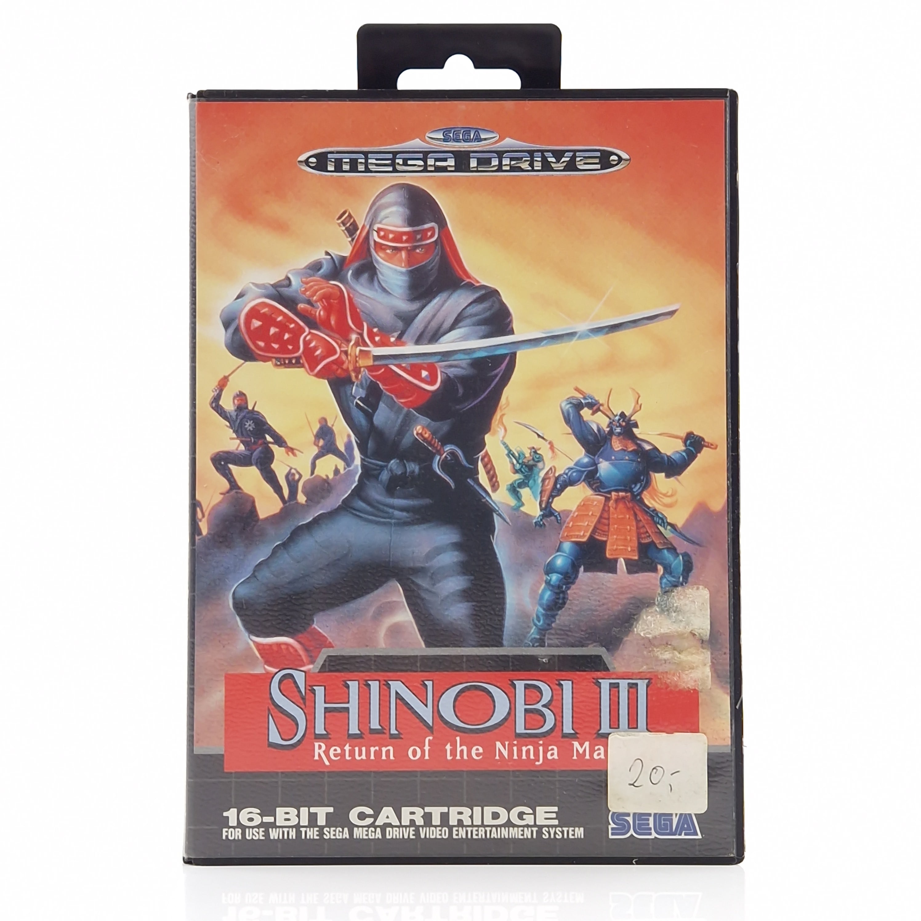 Sega Mega Drive Spiel – Shinobi III Return of the Ninja Master