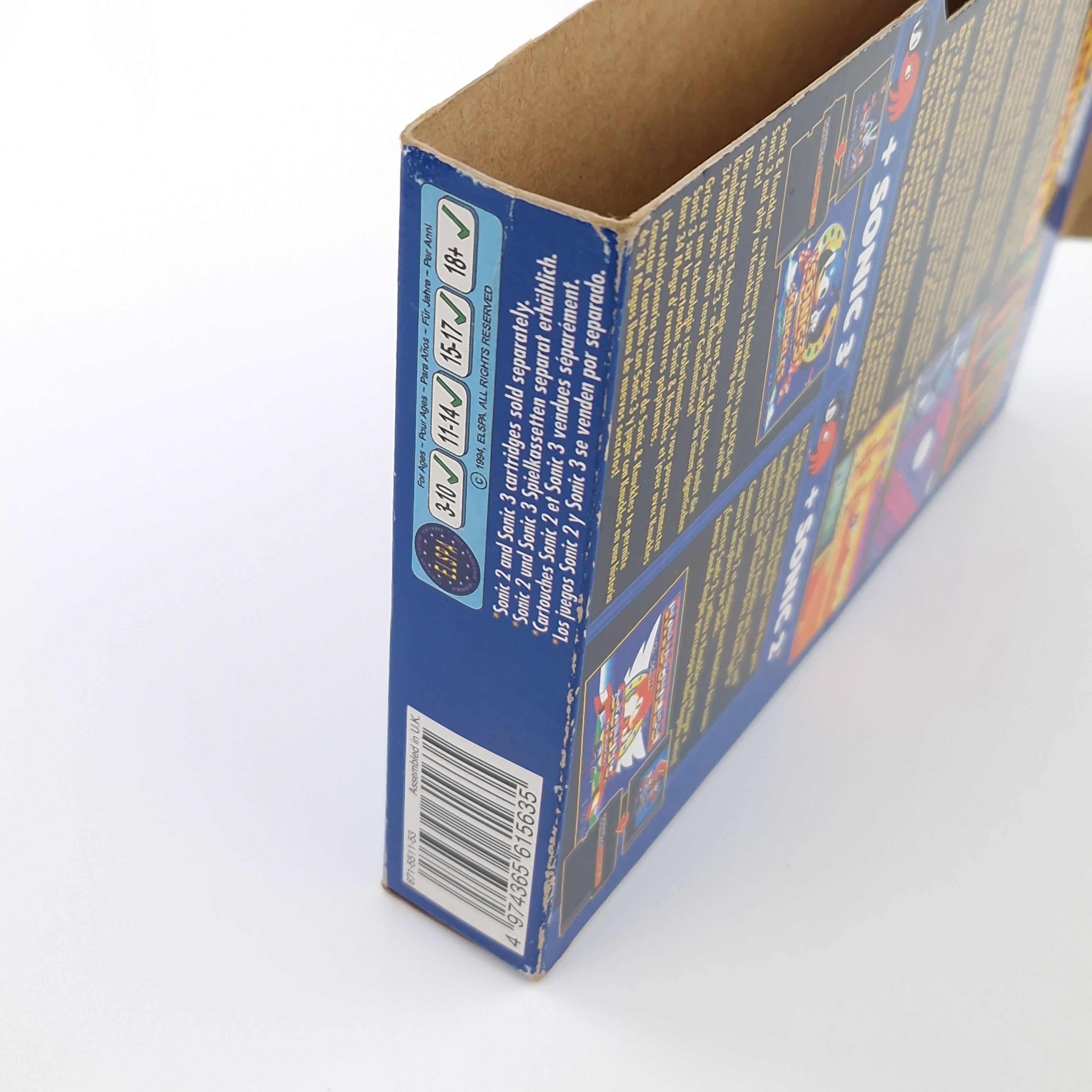 Sega Mega Drive Spiel – Sonic & Knuckles MD OVP PAL