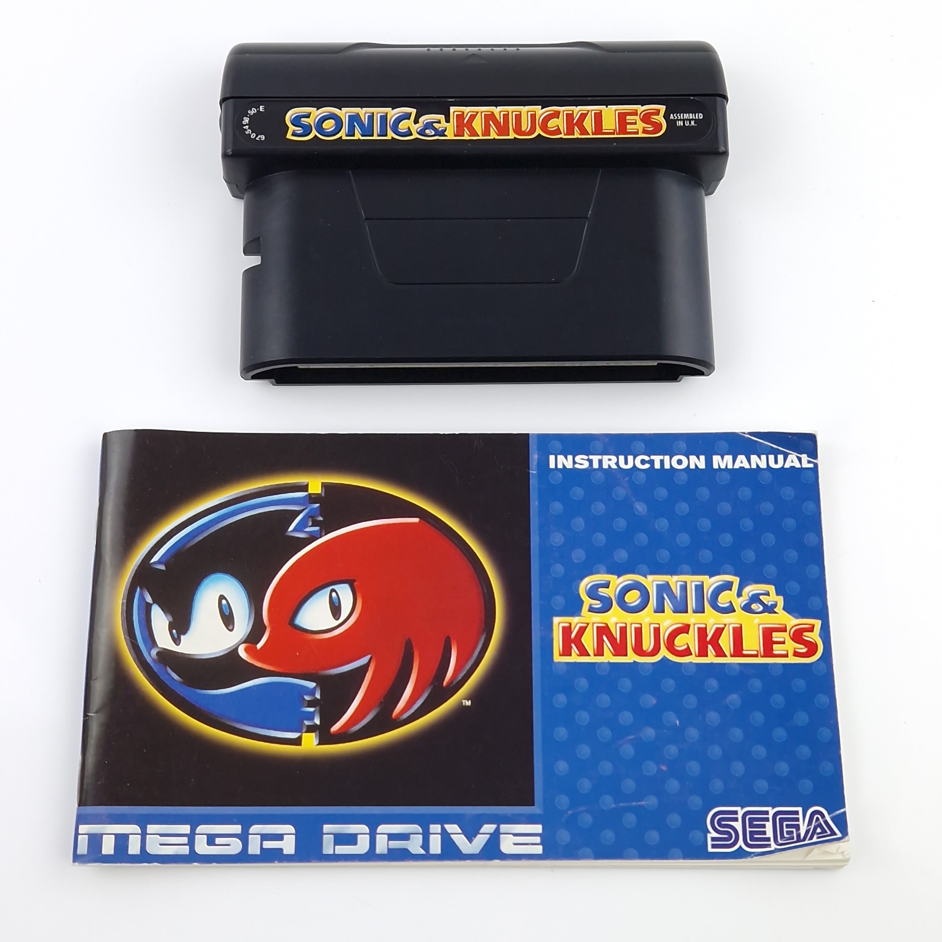 Sega Mega Drive Spiel – Sonic & Knuckles MD OVP PAL