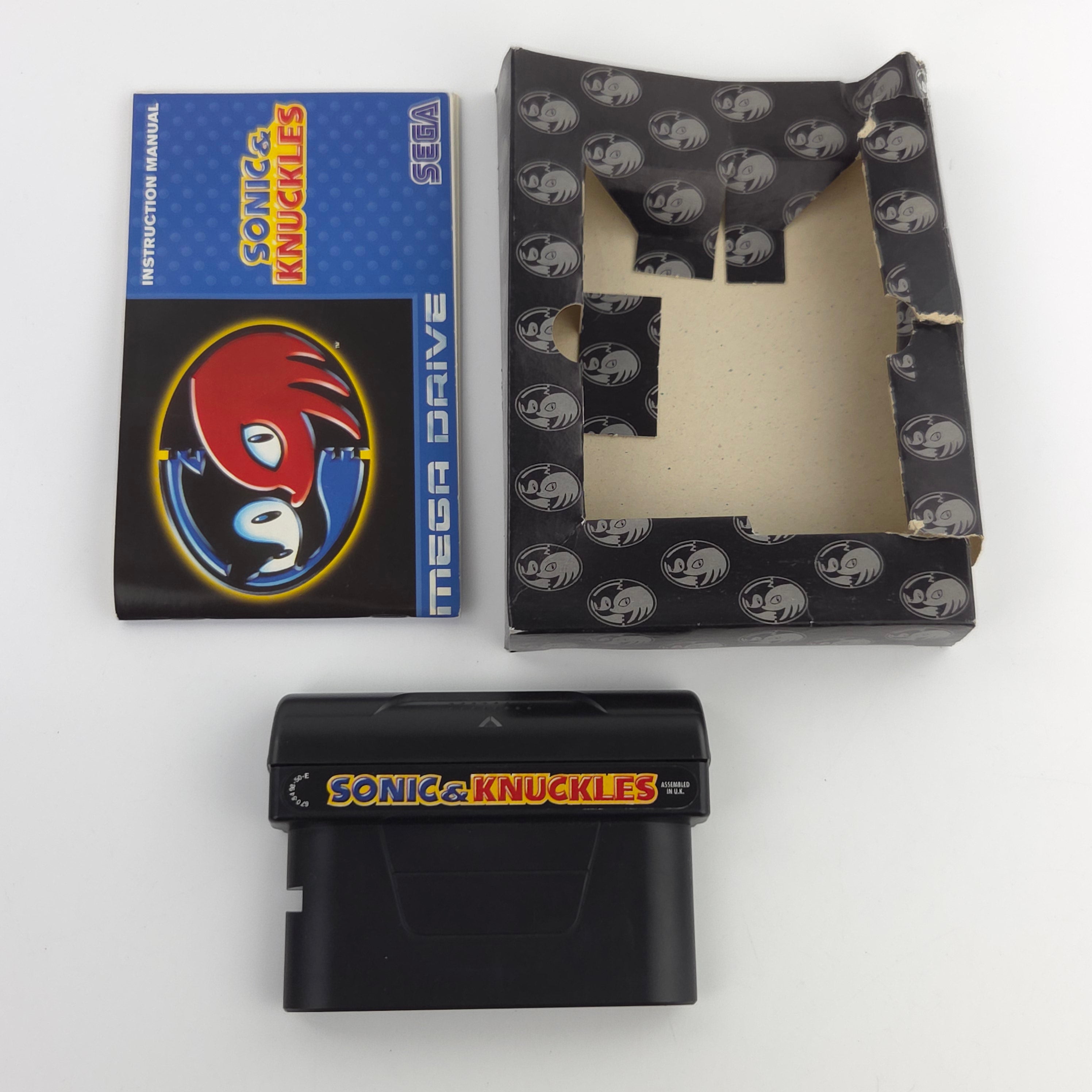Mega Drive Spiel Sonic Knuckles Komplett OVP PAL EUR