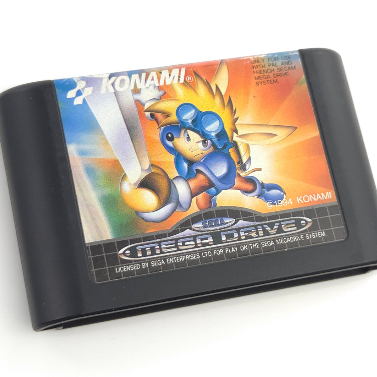 Sega Mega Drive Spiel Sparkster Konami PAL 1994