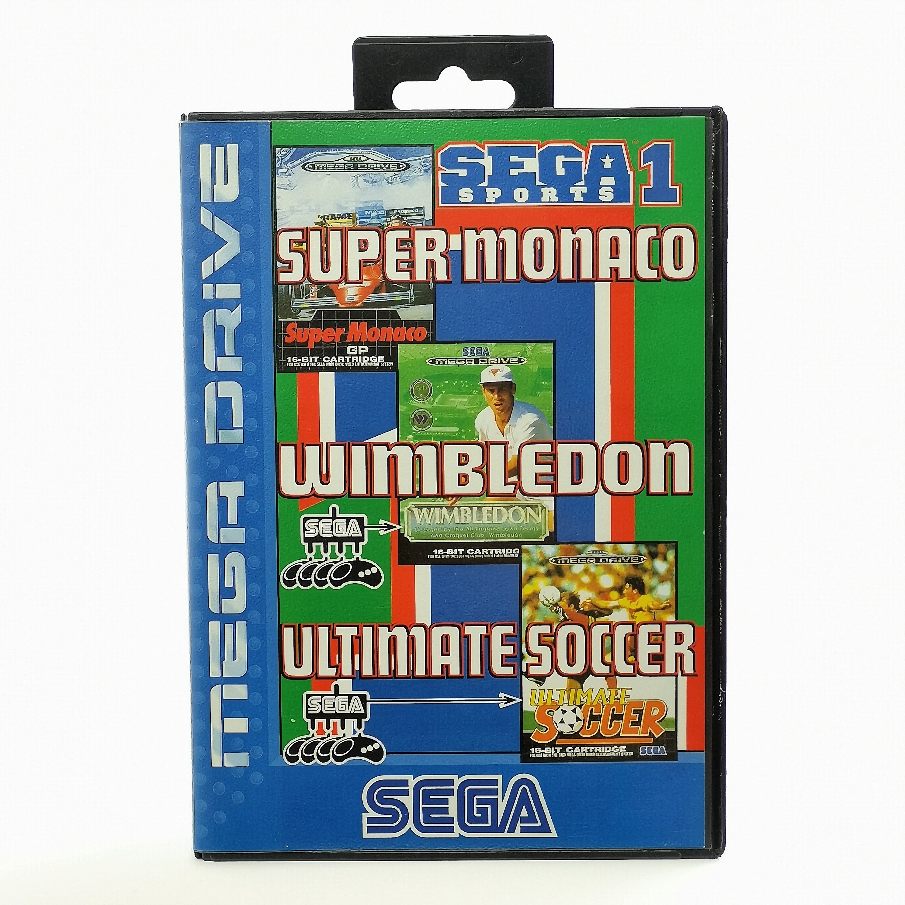 Sega Mega Drive Spiel – Sega Sports 1 3 in 1 OVP PAL