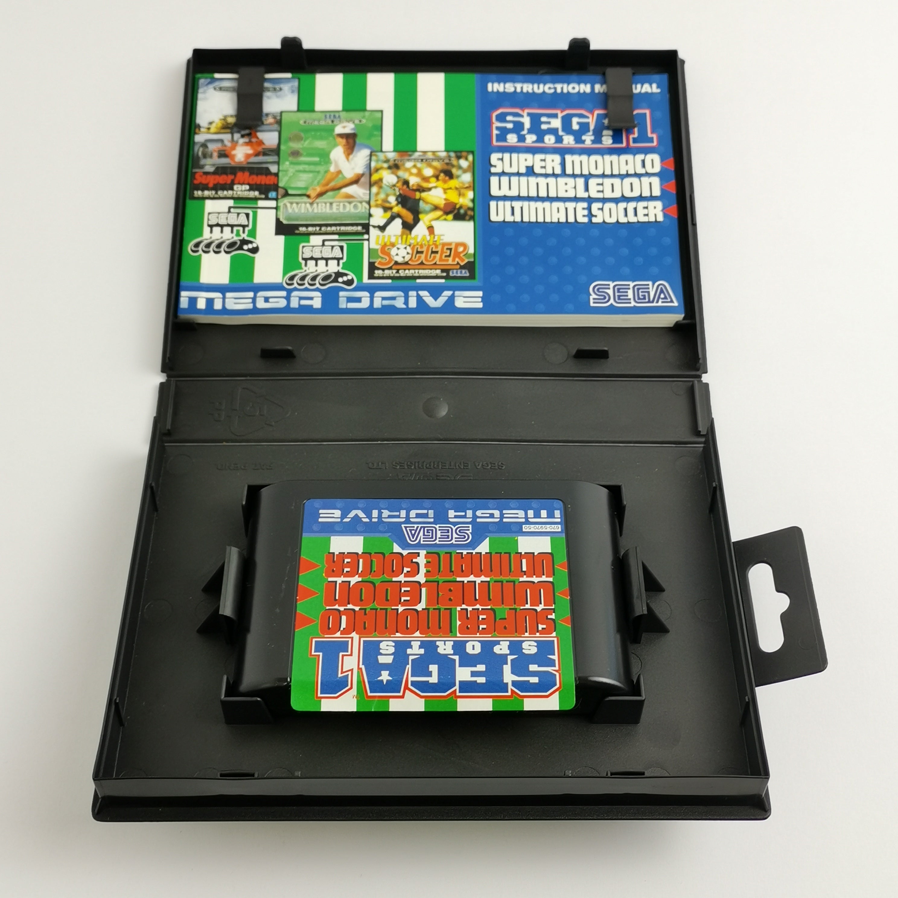 Sega Mega Drive Spiel – Sega Sports 1 3 in 1 OVP PAL