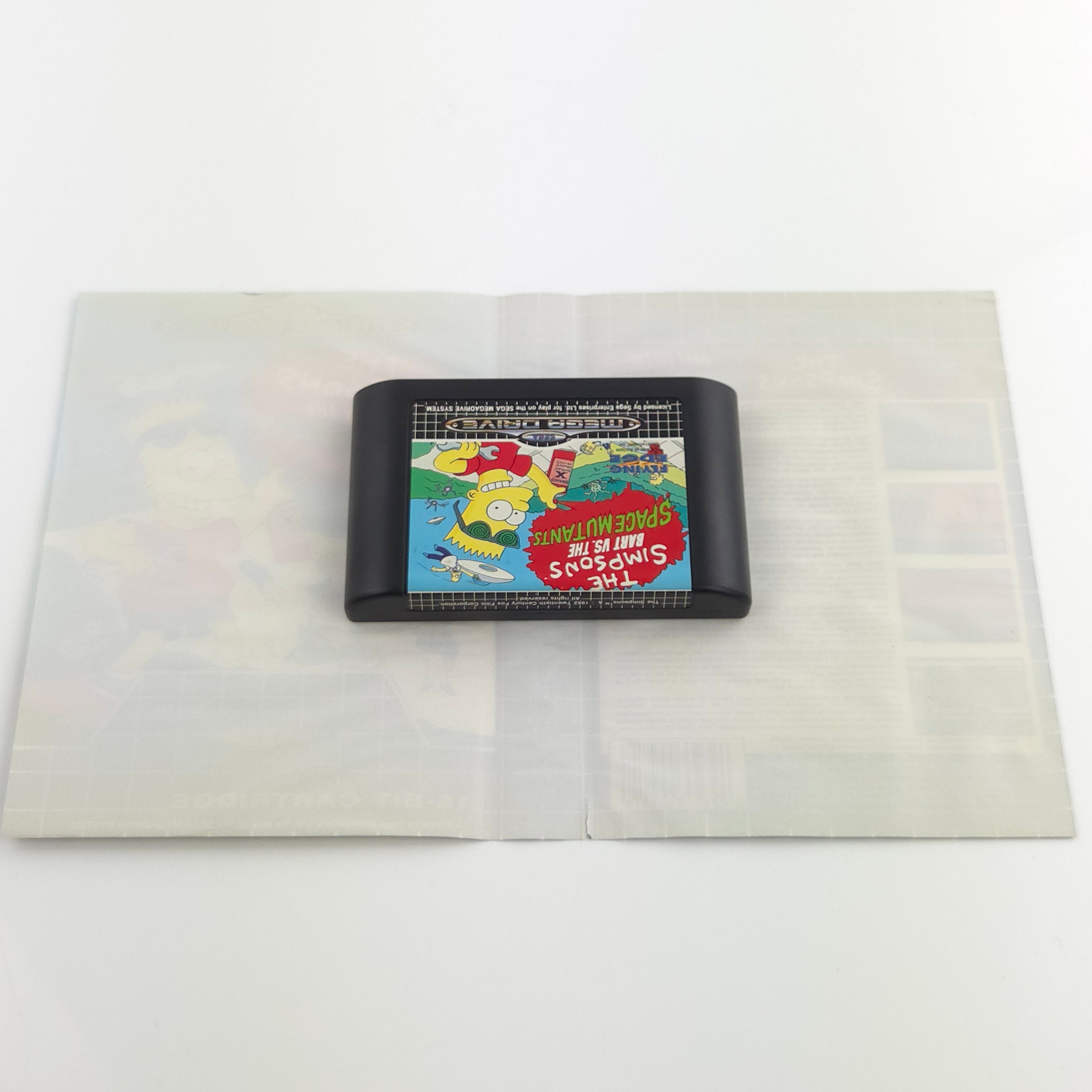 Sega Mega Drive Spiel – The Simpsons Bart vs the Space Mutants