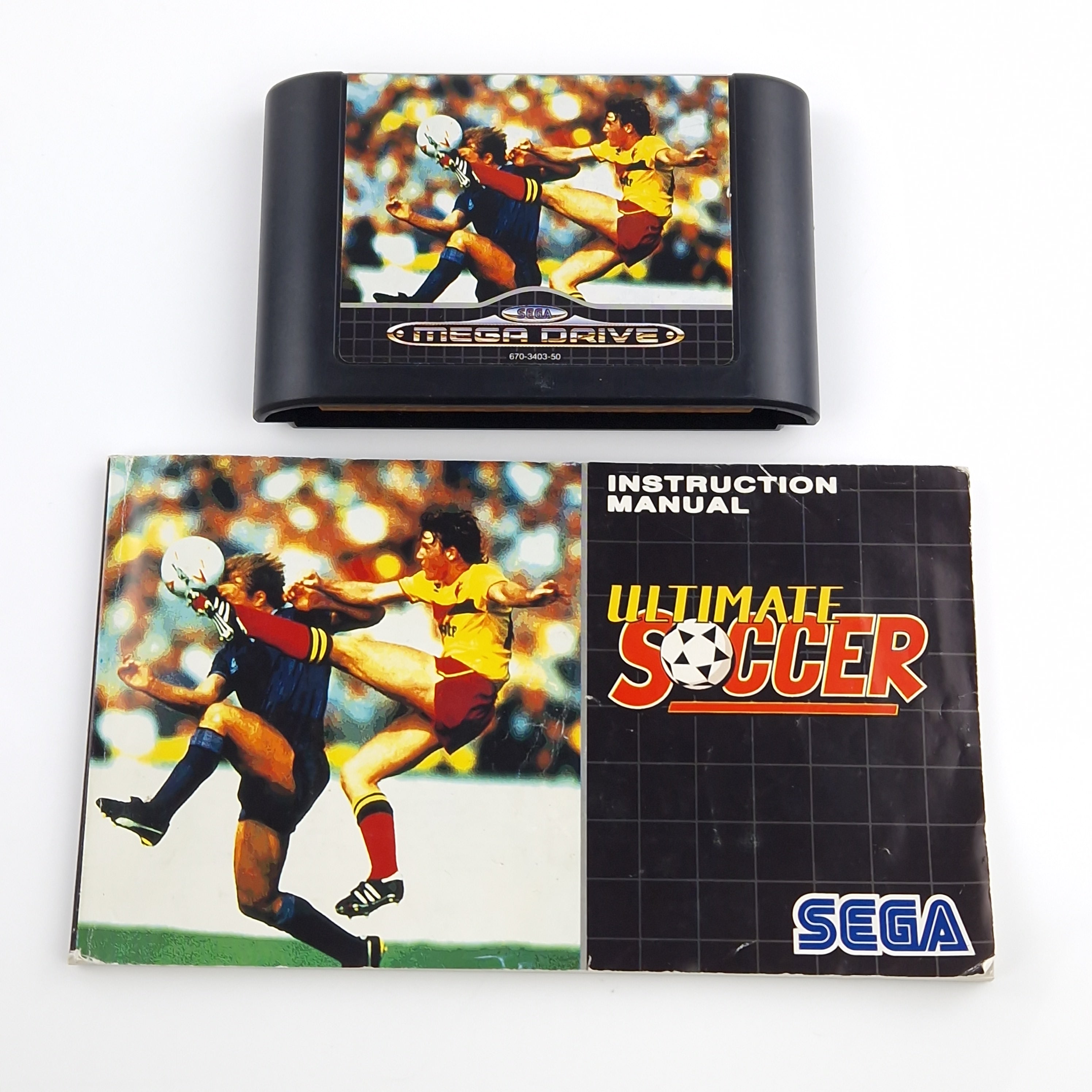 Sega Mega Drive Spiel – Ultimate Soccer MD OVP PAL
