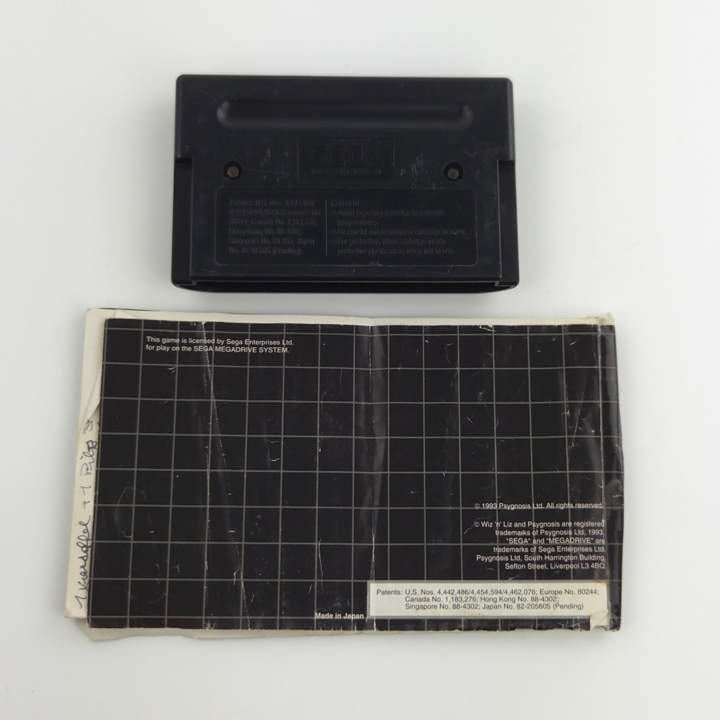 Sega Mega Drive Spiel – Wiz n Liz Modul OVP Anleitung PAL