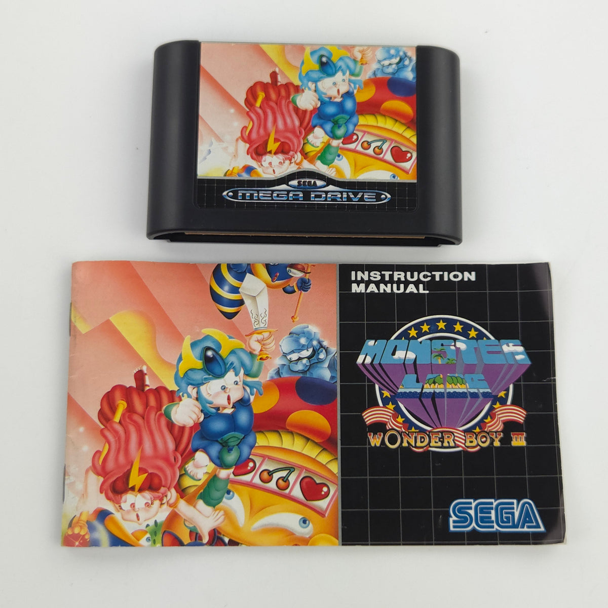 Sega Mega Drive Spiel Wonder Boy III Monster Labyrinth OVP PAL