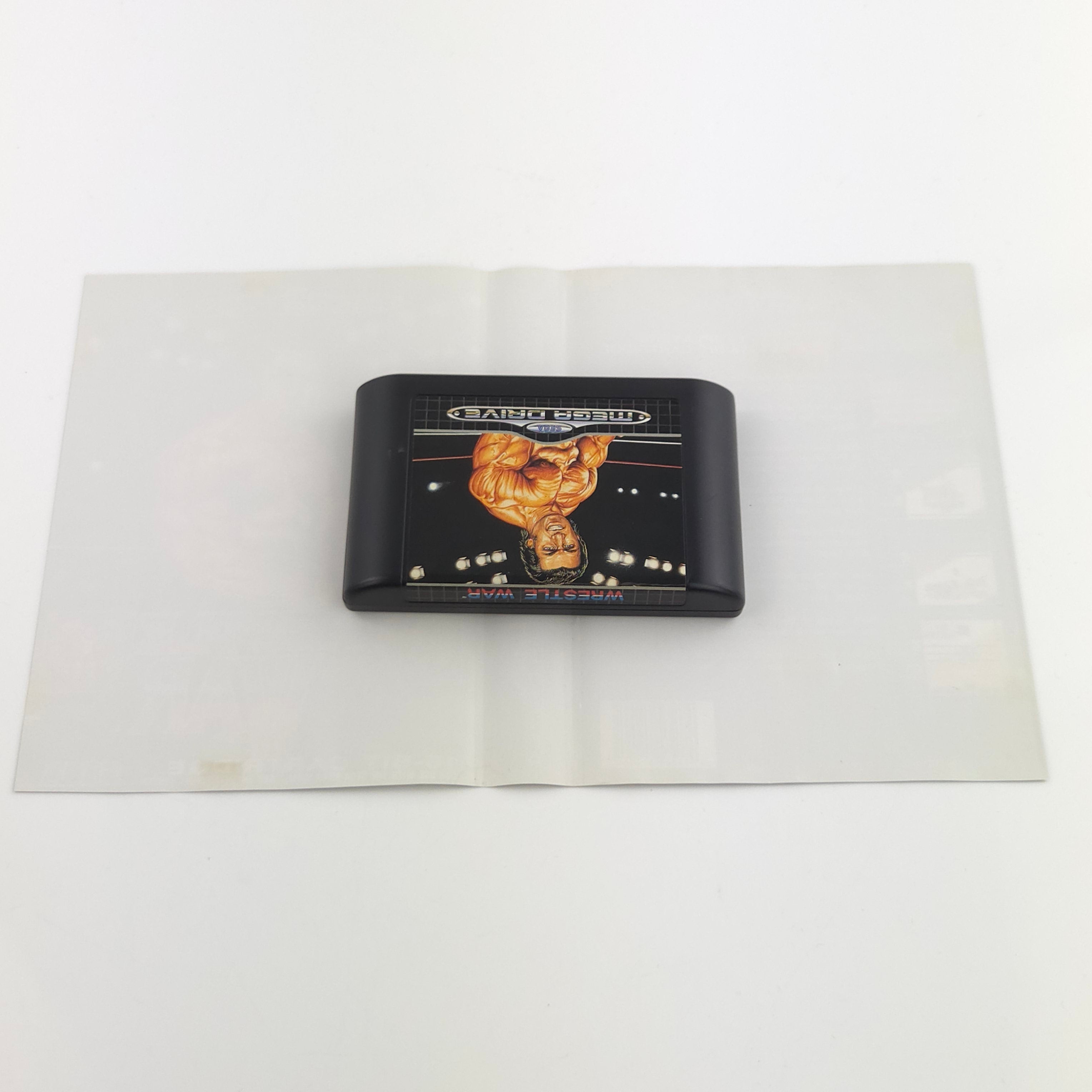 Sega Mega Drive Spiel – Wrestle War Modul Anleitung OVP PAL