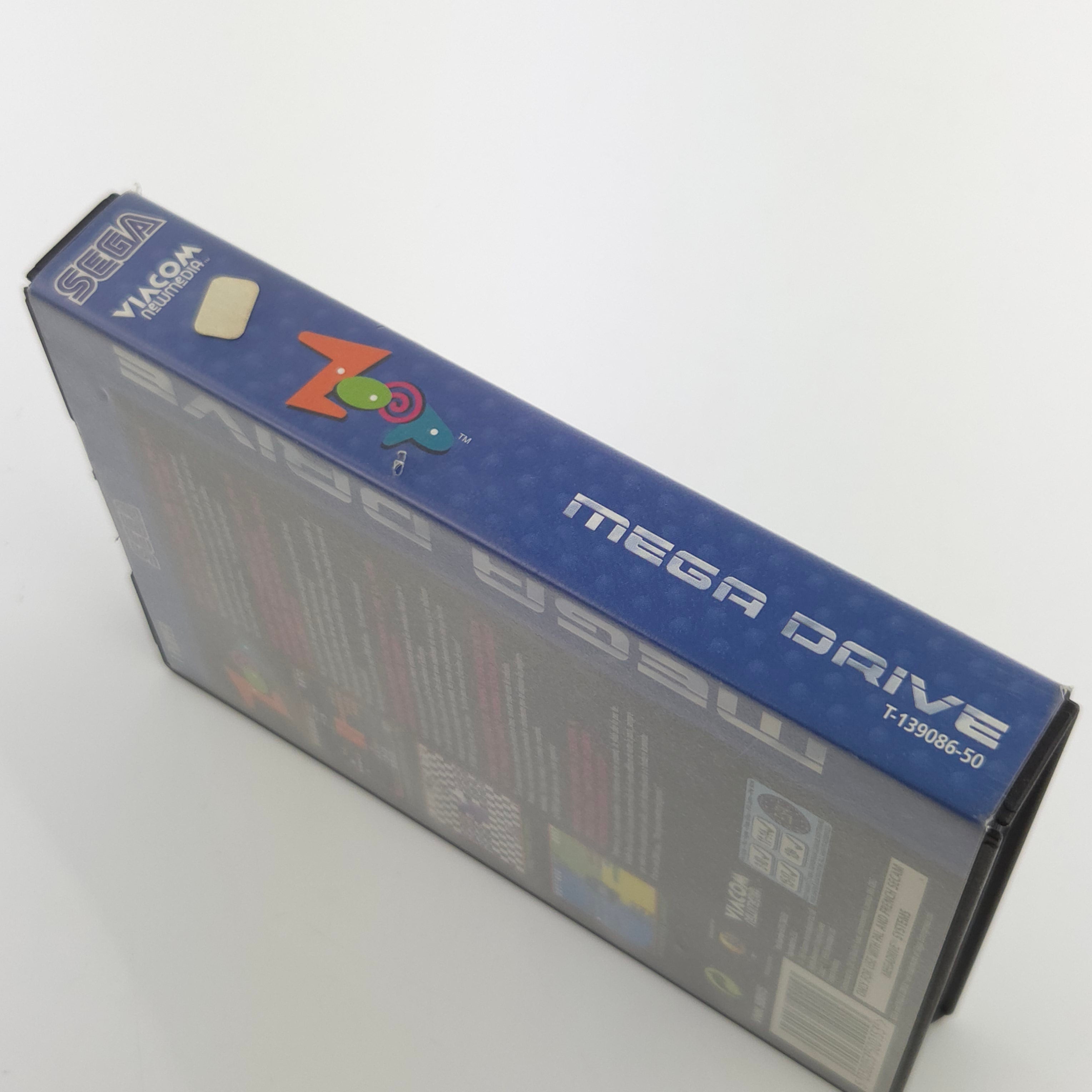 Sega Mega Drive Spiel – Zoop mit OVP Anleitung PAL MD