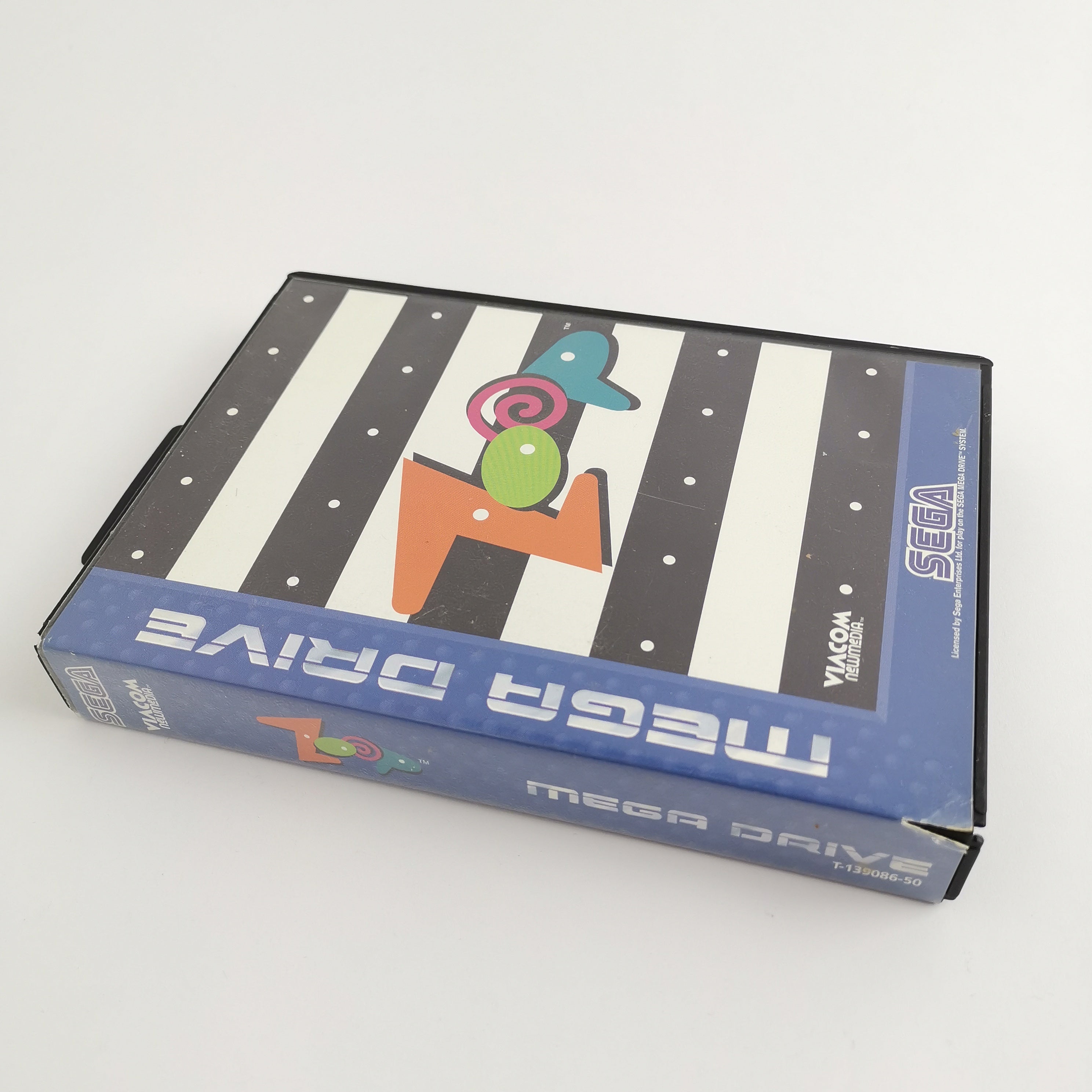 Sega Mega Drive Spiel – Zoop OVP Anleitung PAL 16-Bit