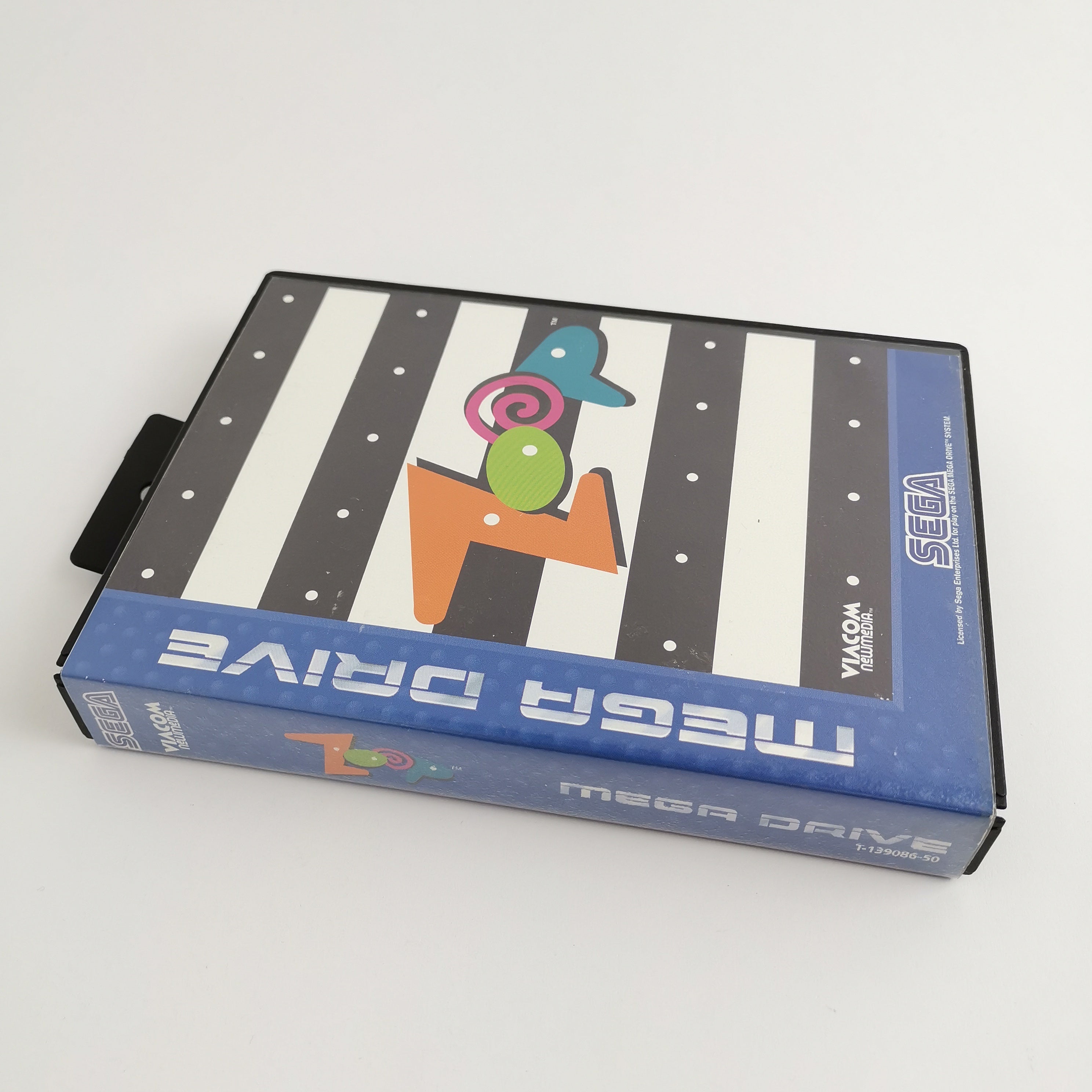 Sega Mega Drive Spiel: Zoop - OVP & Anleitung | MD PAL 16-Bit