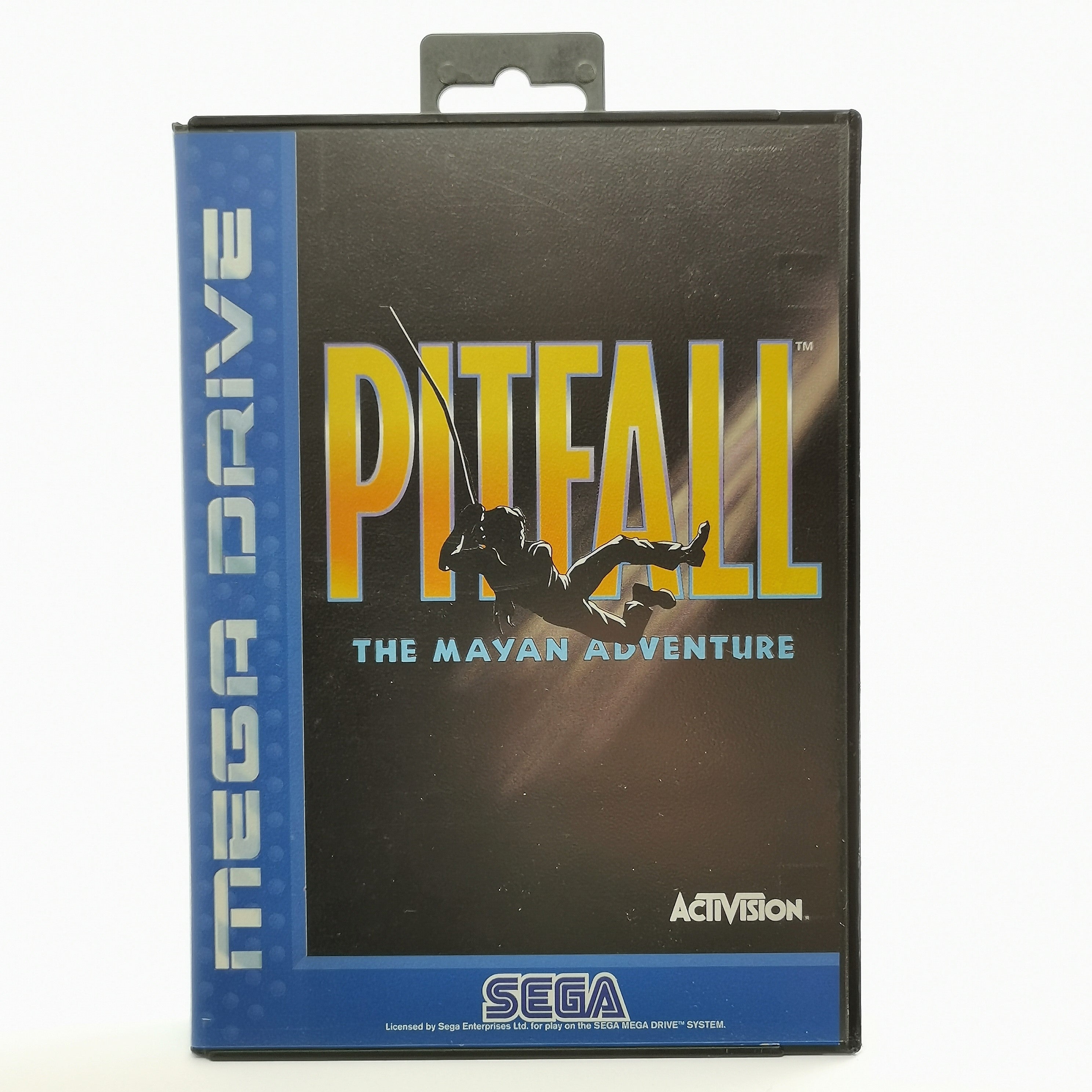 Sega Mega Drive Spiel – Blaue OVP und Anleitung Neuwertig
