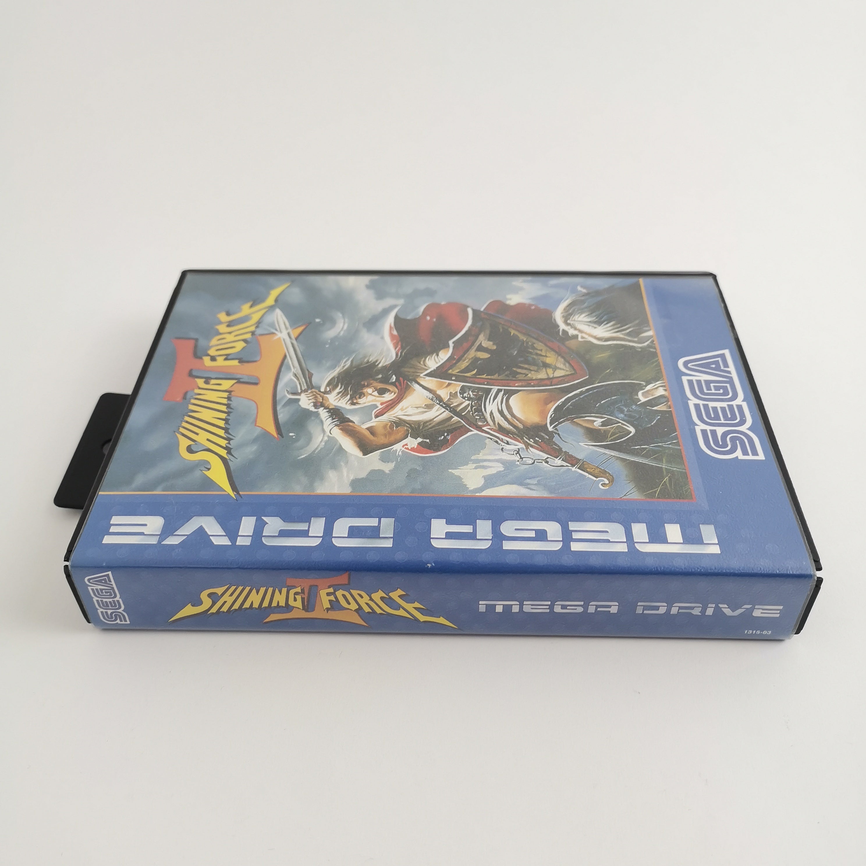 Sega Mega Drive Spiel – Blaue OVP und Anleitung Neuwertig
