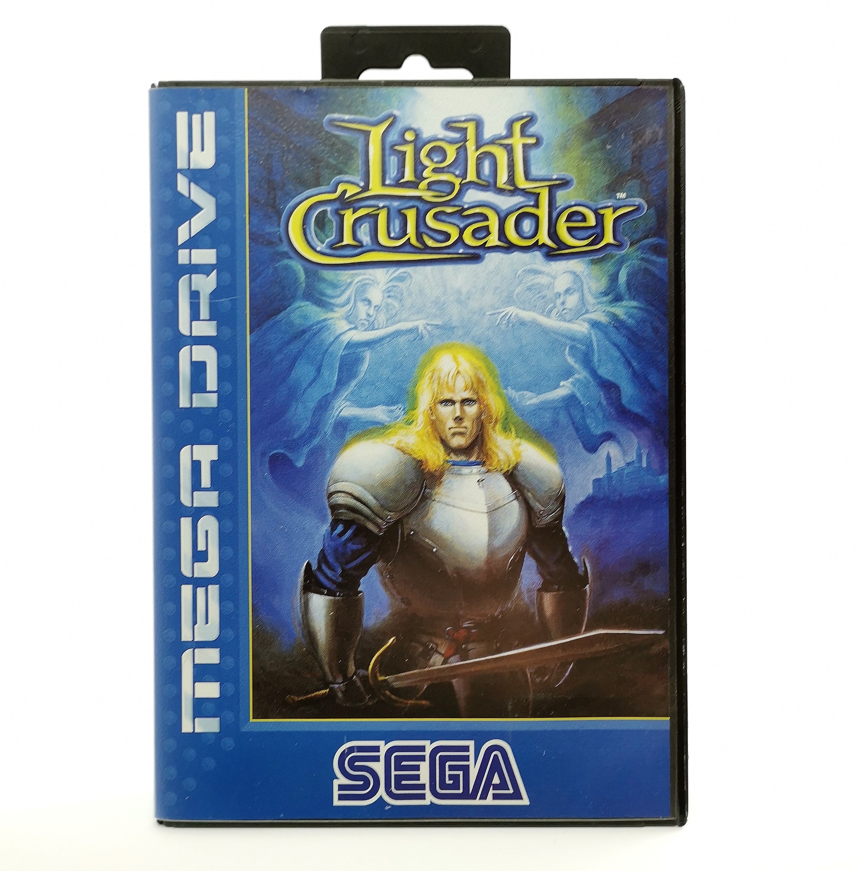 Sega Mega Drive Spiel – Blaue OVP und Anleitung Neuwertig