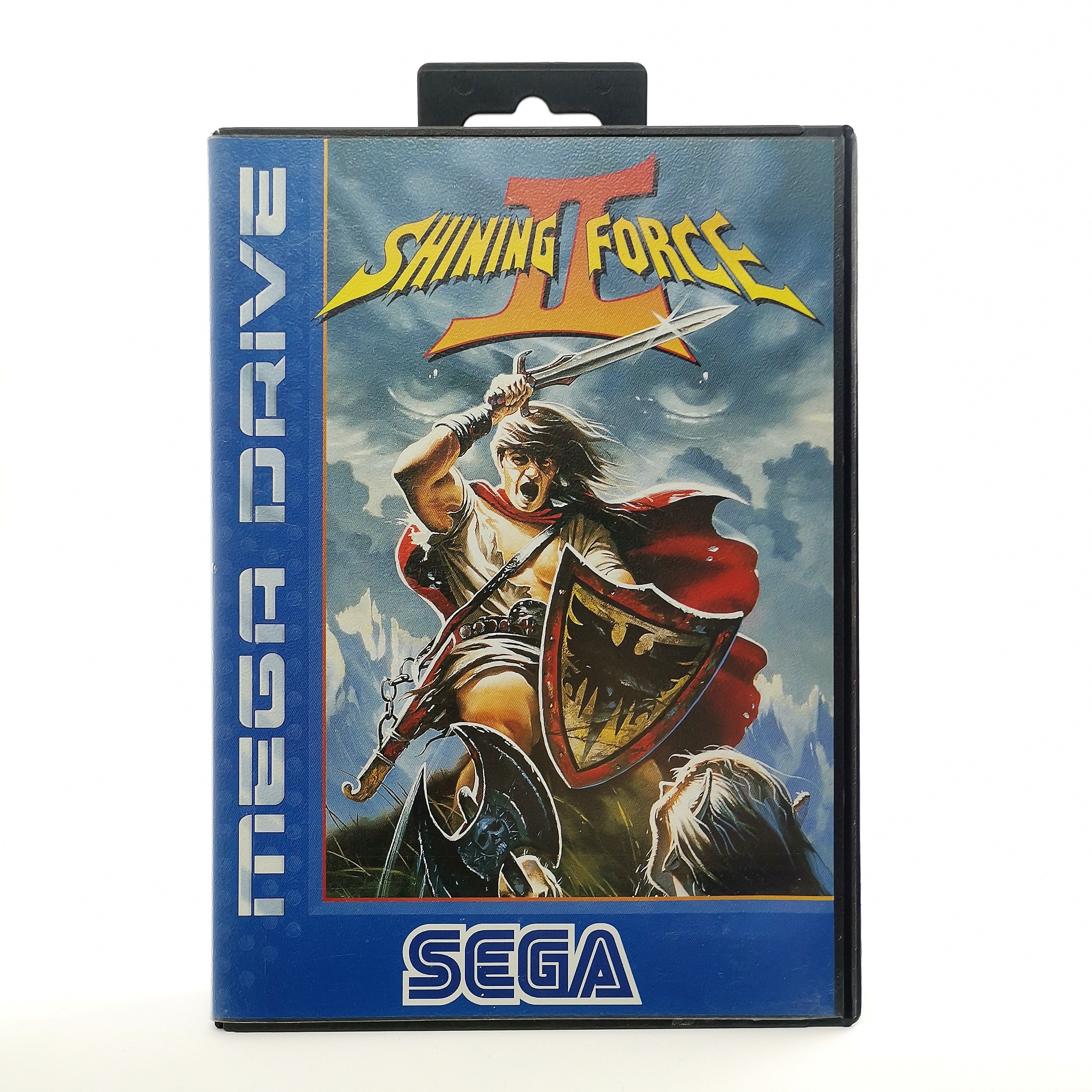 Sega Mega Drive Spiel – Blaue OVP und Anleitung Neuwertig