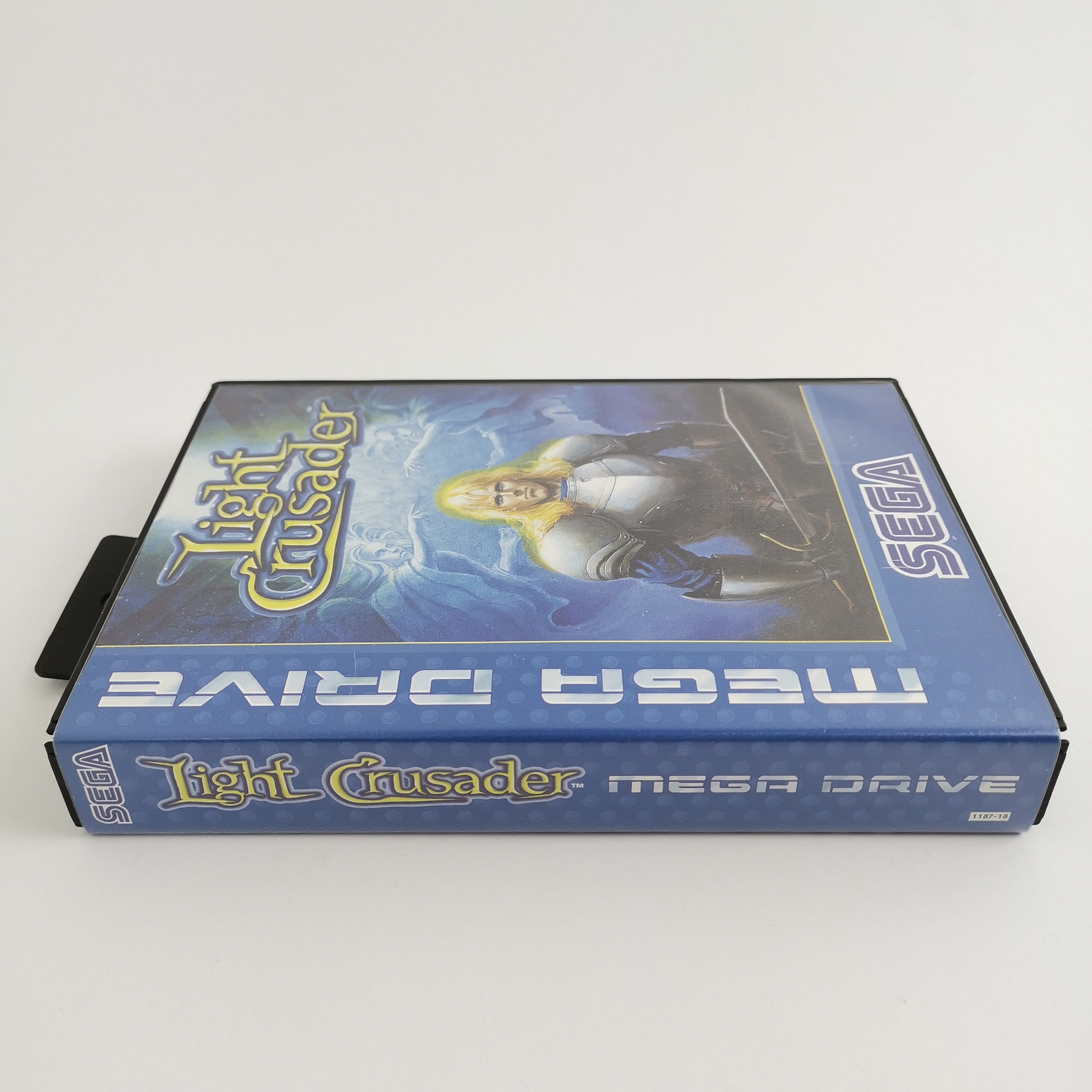 Sega Mega Drive Spiel – Blaue OVP und Anleitung Neuwertig