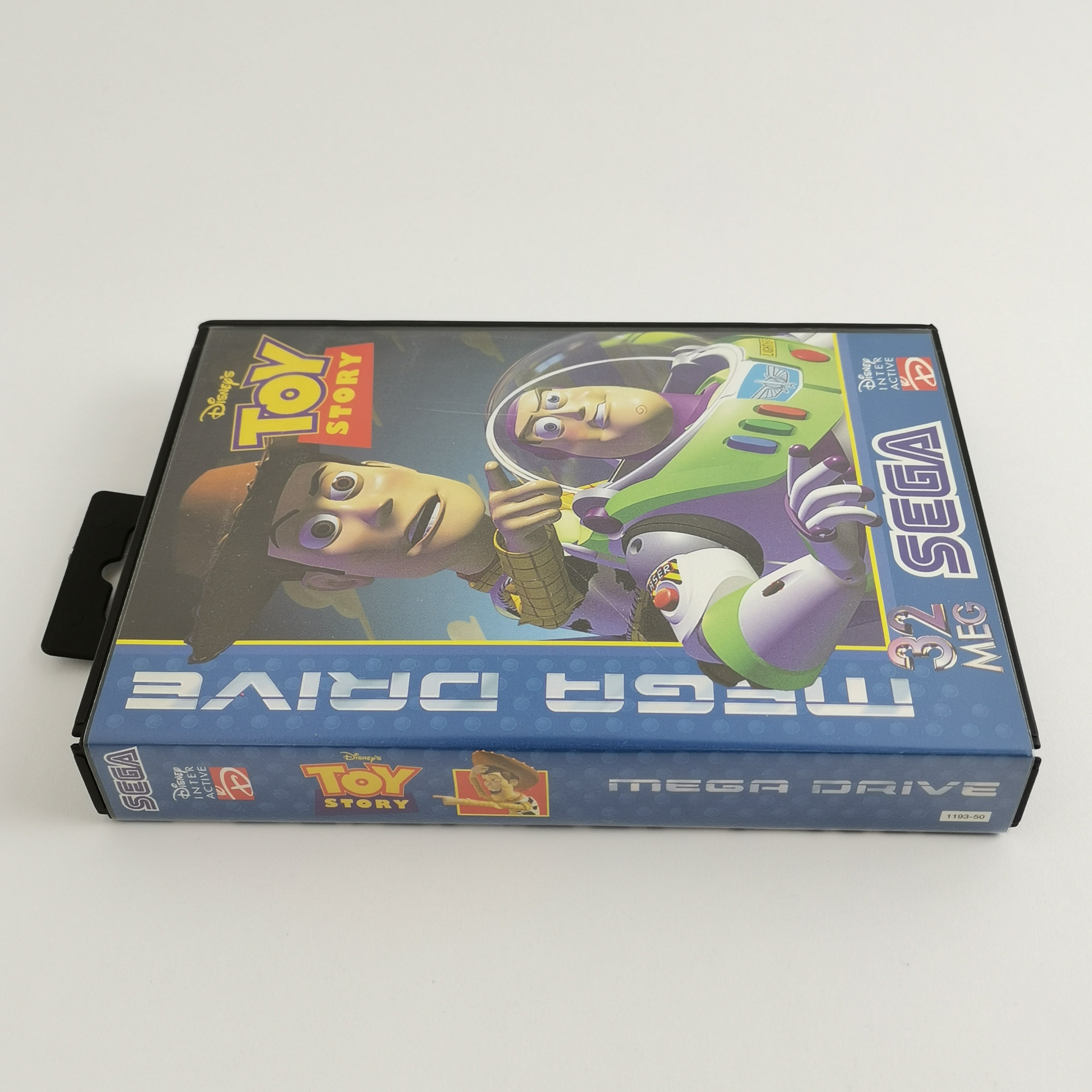 Sega Mega Drive Spiel – Blaue OVP und Anleitung Neuwertig