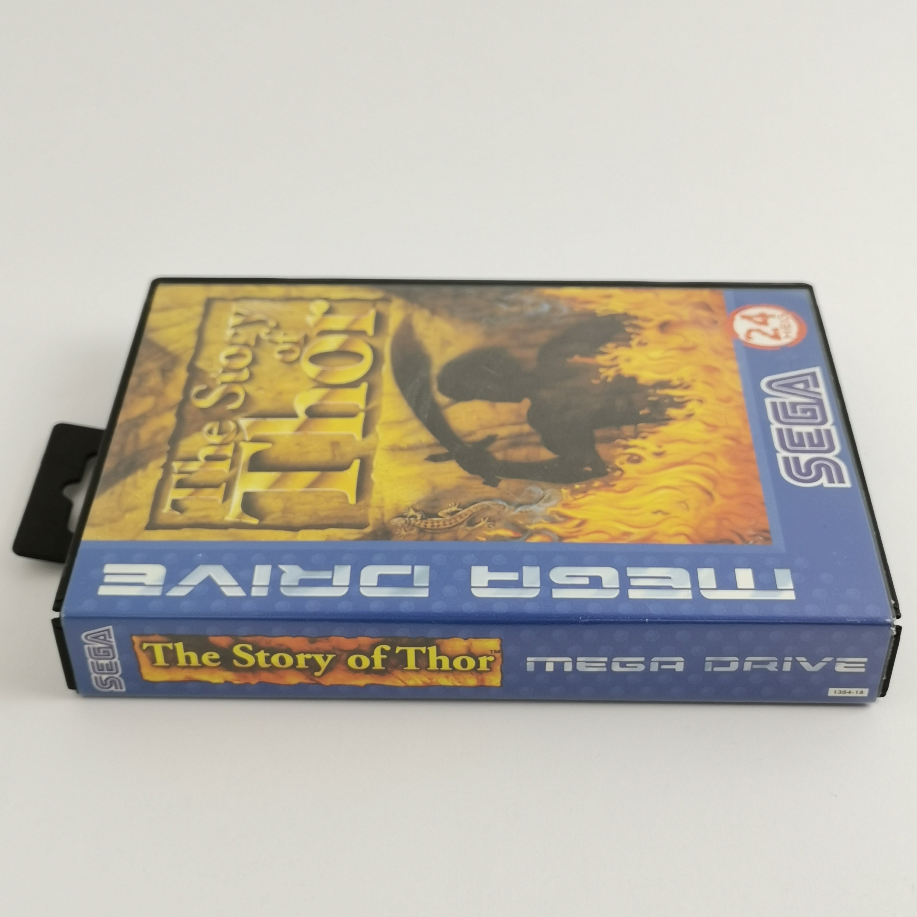 Sega Mega Drive Spiel – Blaue OVP und Anleitung Neuwertig