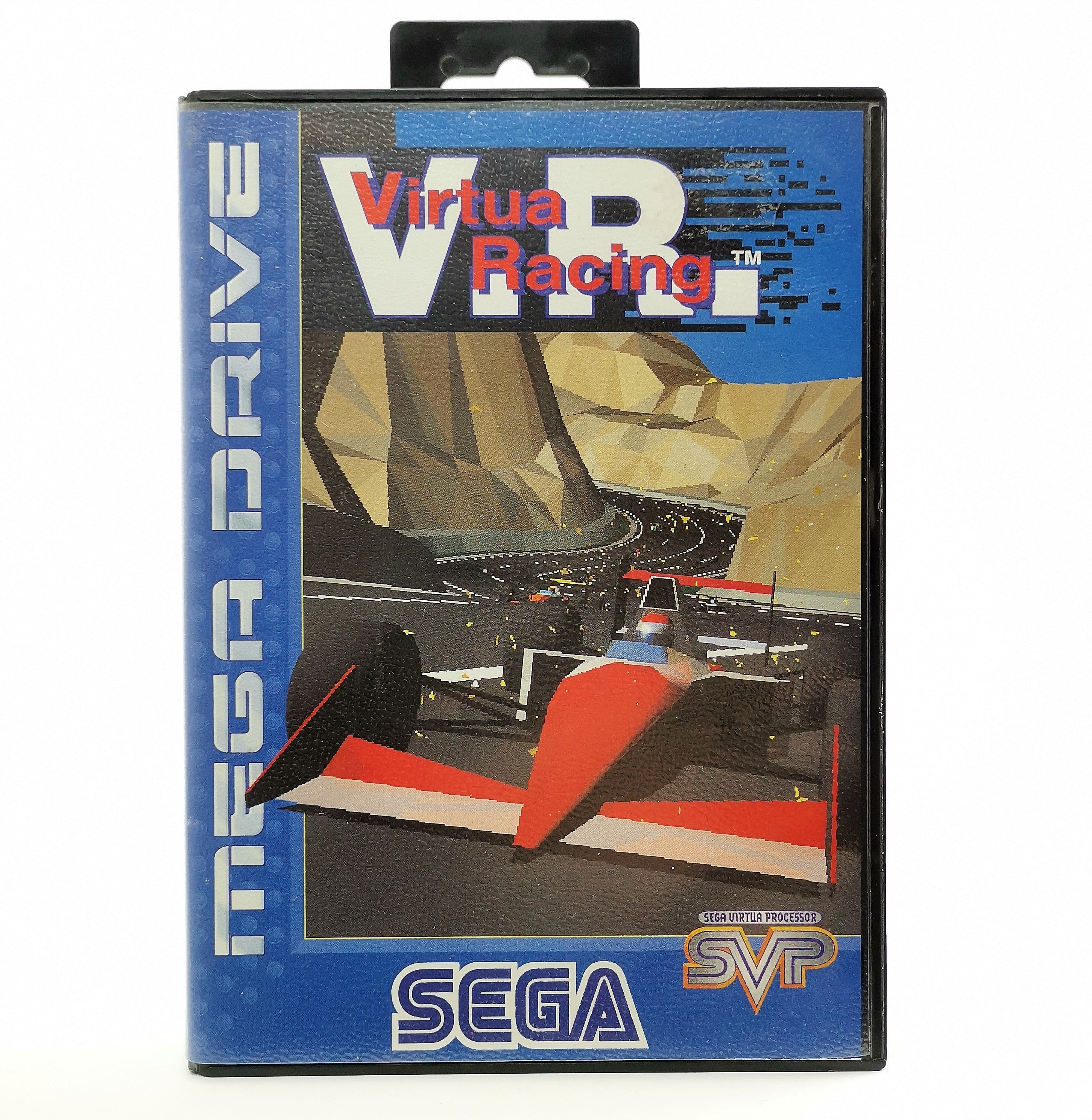 Sega Mega Drive Spiel – Blaue OVP und Anleitung Neuwertig