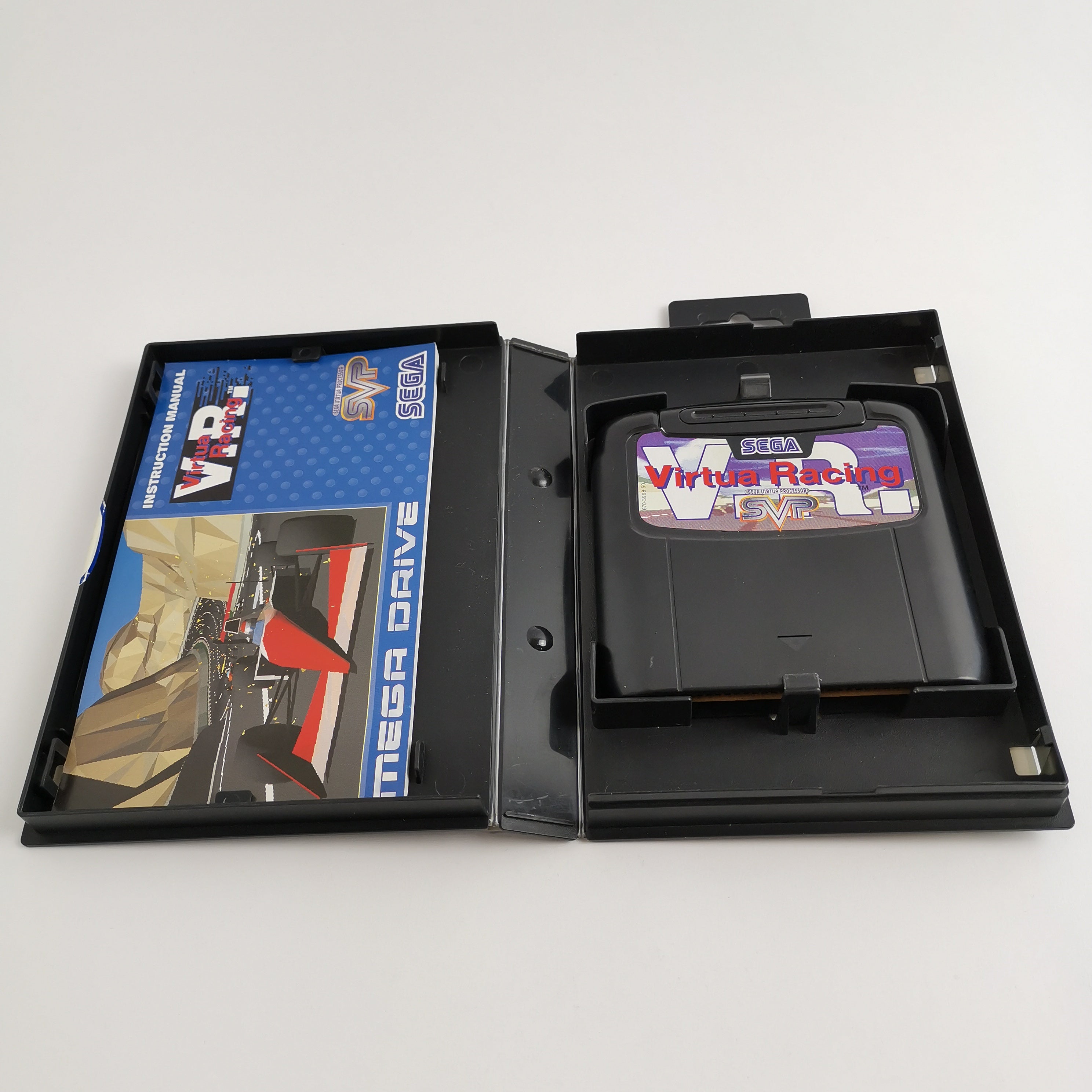 Sega Mega Drive Spiel – Blaue OVP und Anleitung Neuwertig