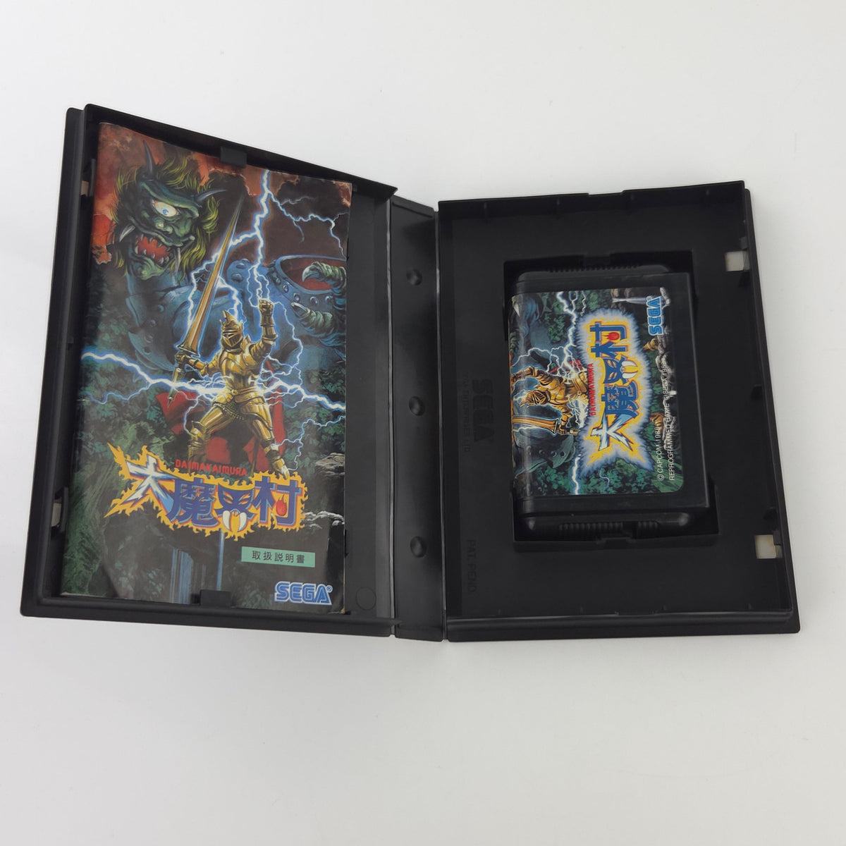 Sega Mega Drive Spiel Super Ghouls n Ghosts OVP
