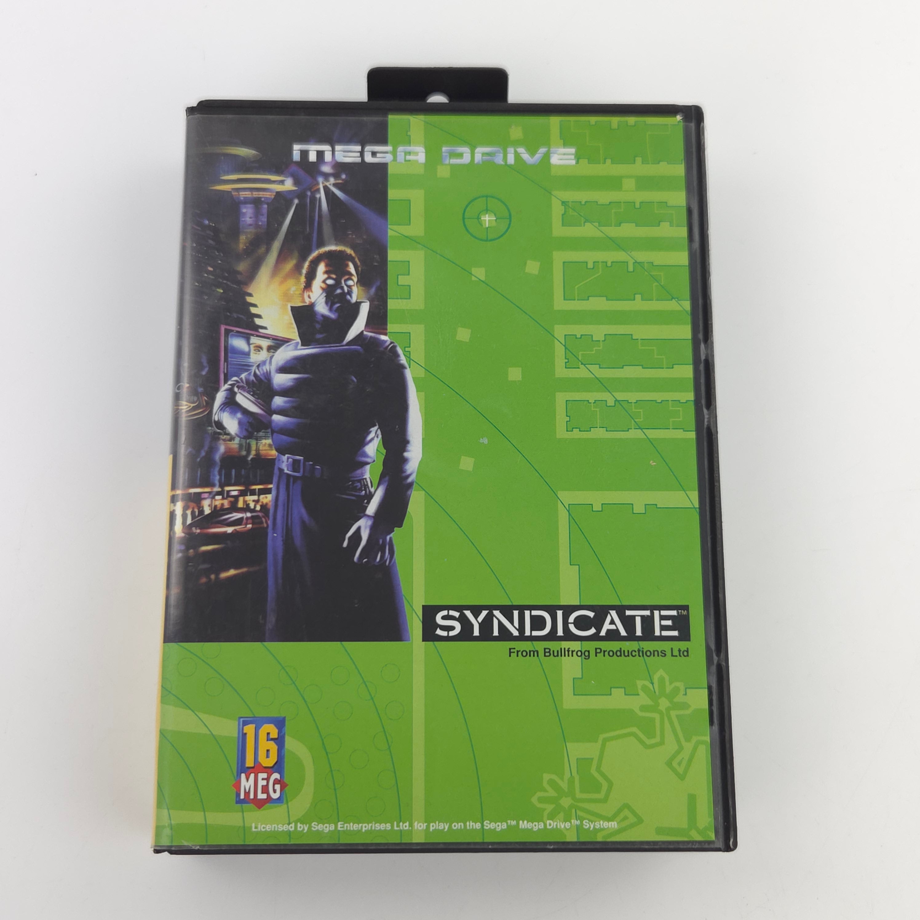 Sega Mega Drive: Syndicate - Modul Anleitung OVP (PAL EUR)