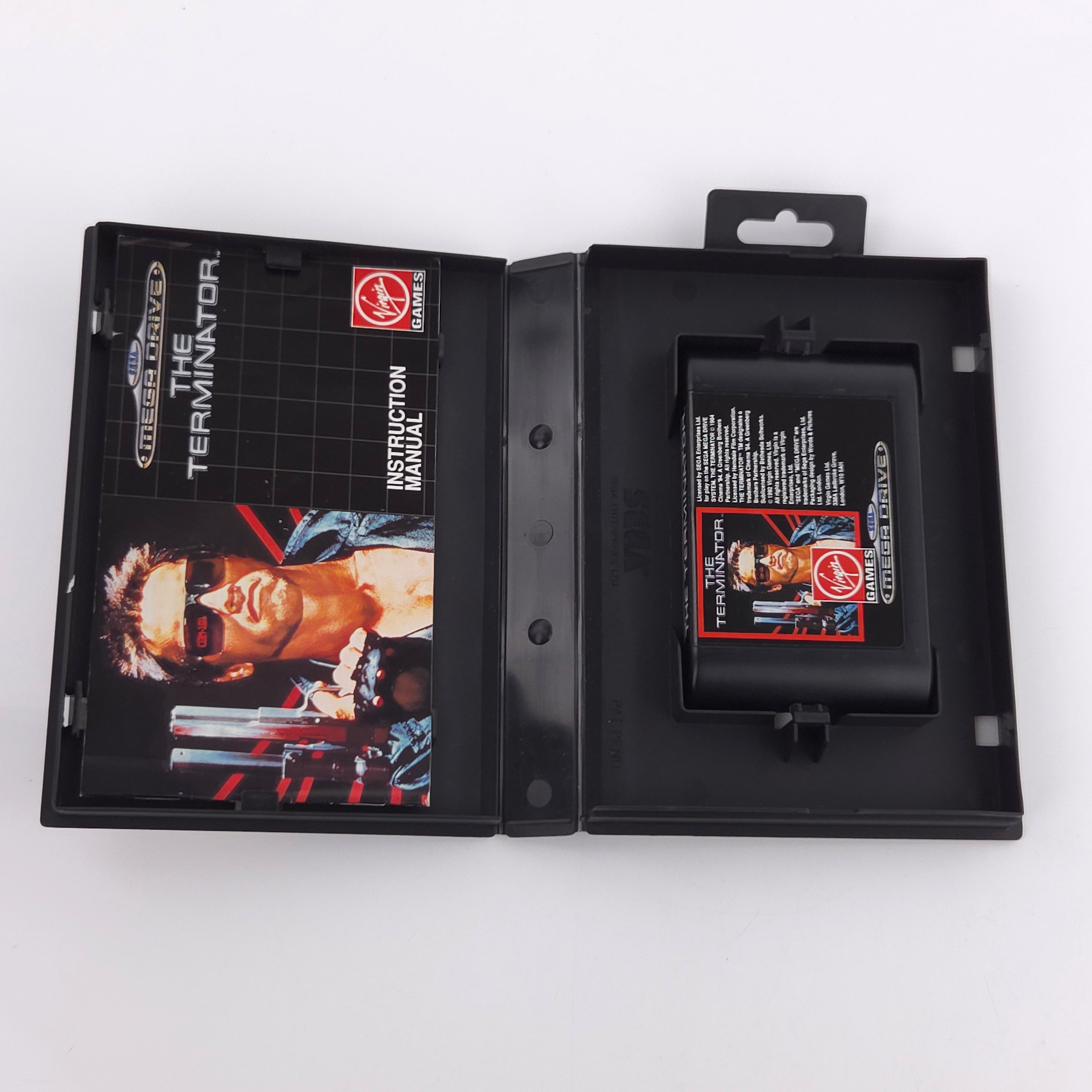 Sega Mega Drive Spiel The Terminator MD Anleitung OVP PAL